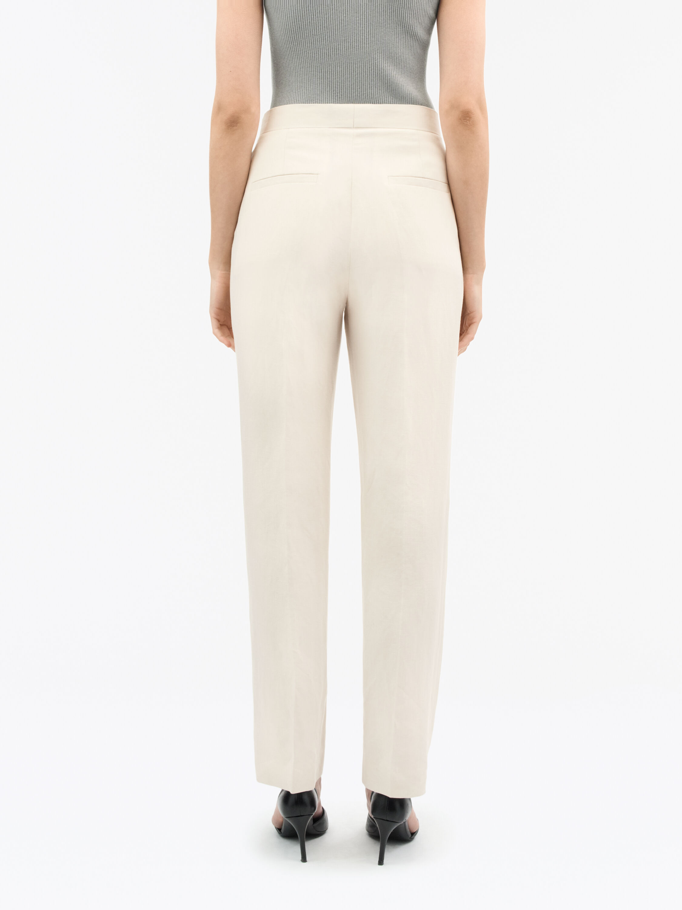 Faye Mid-Rise Trousers