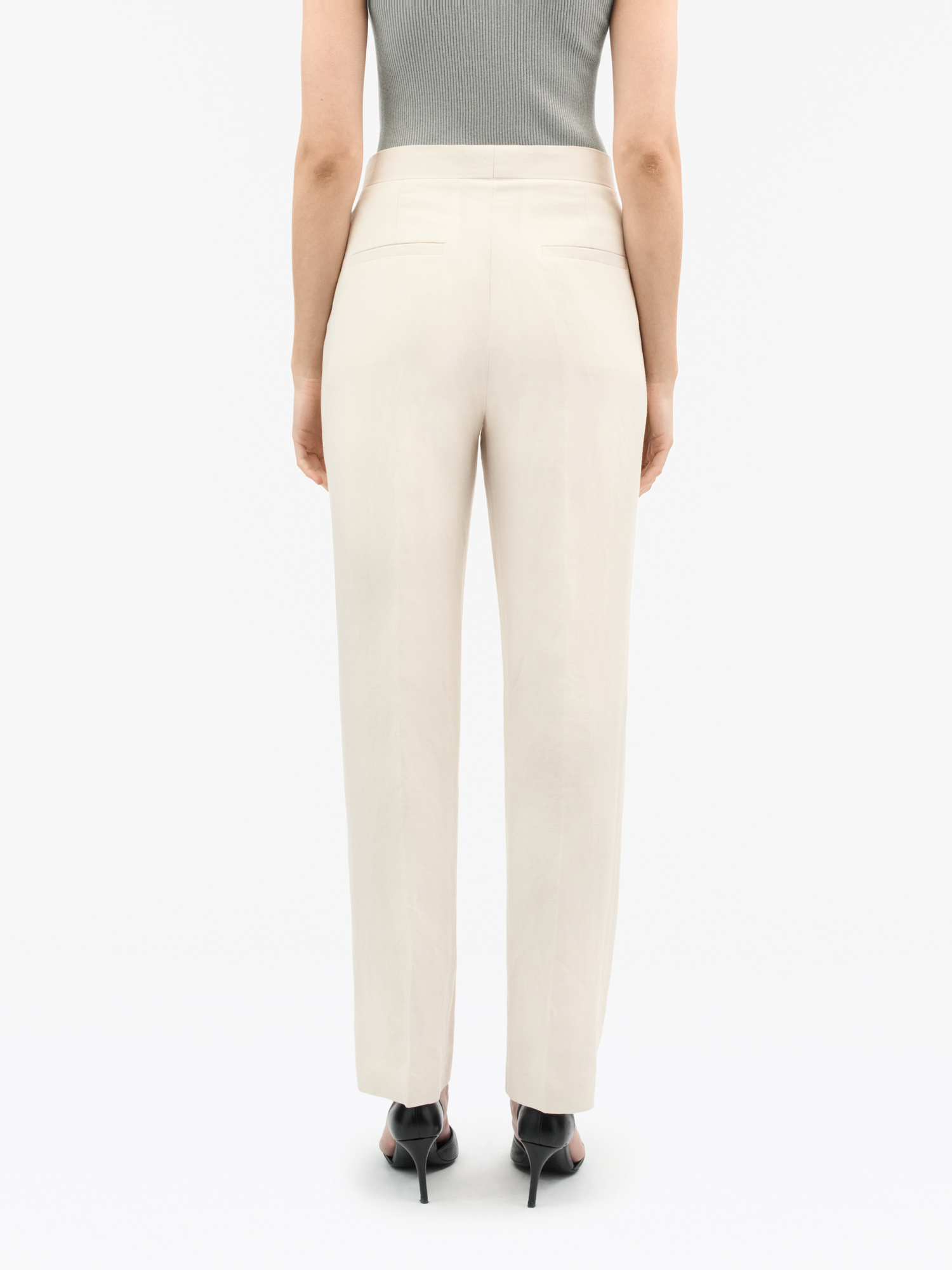 Faye Mid-Rise Trousers