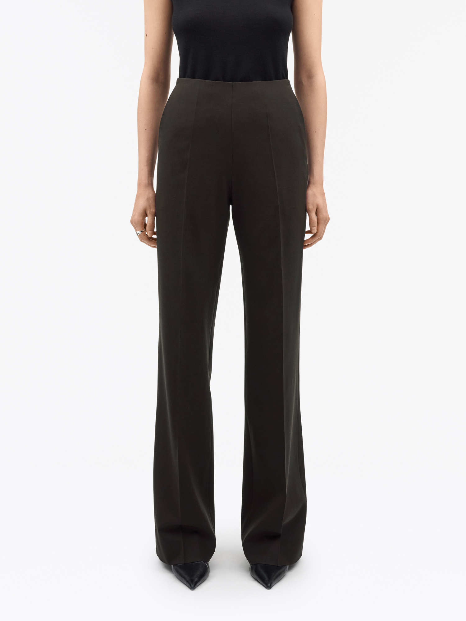 Eedit Mid-Waist Trousers