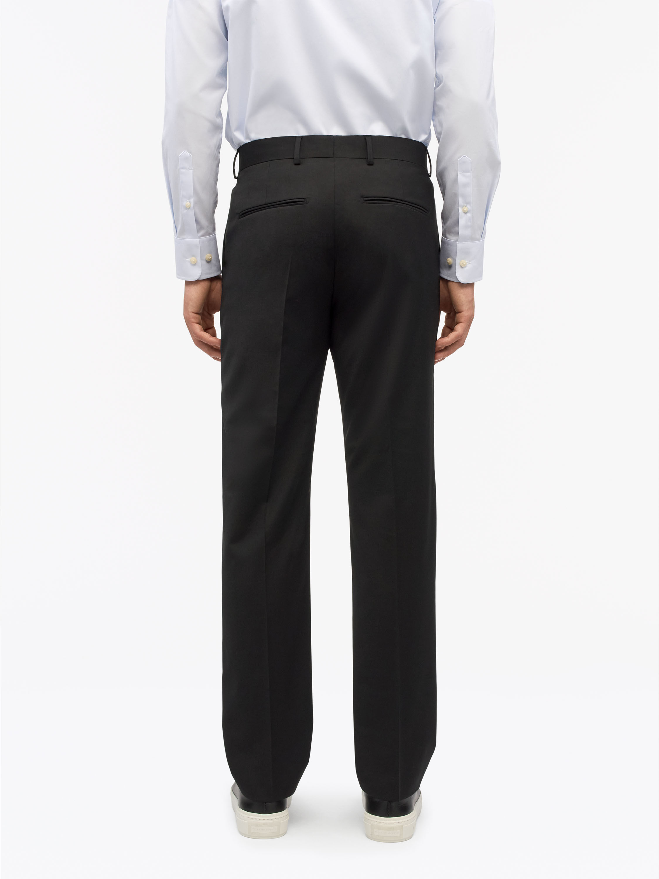 Tenses Wool Blend Trousers