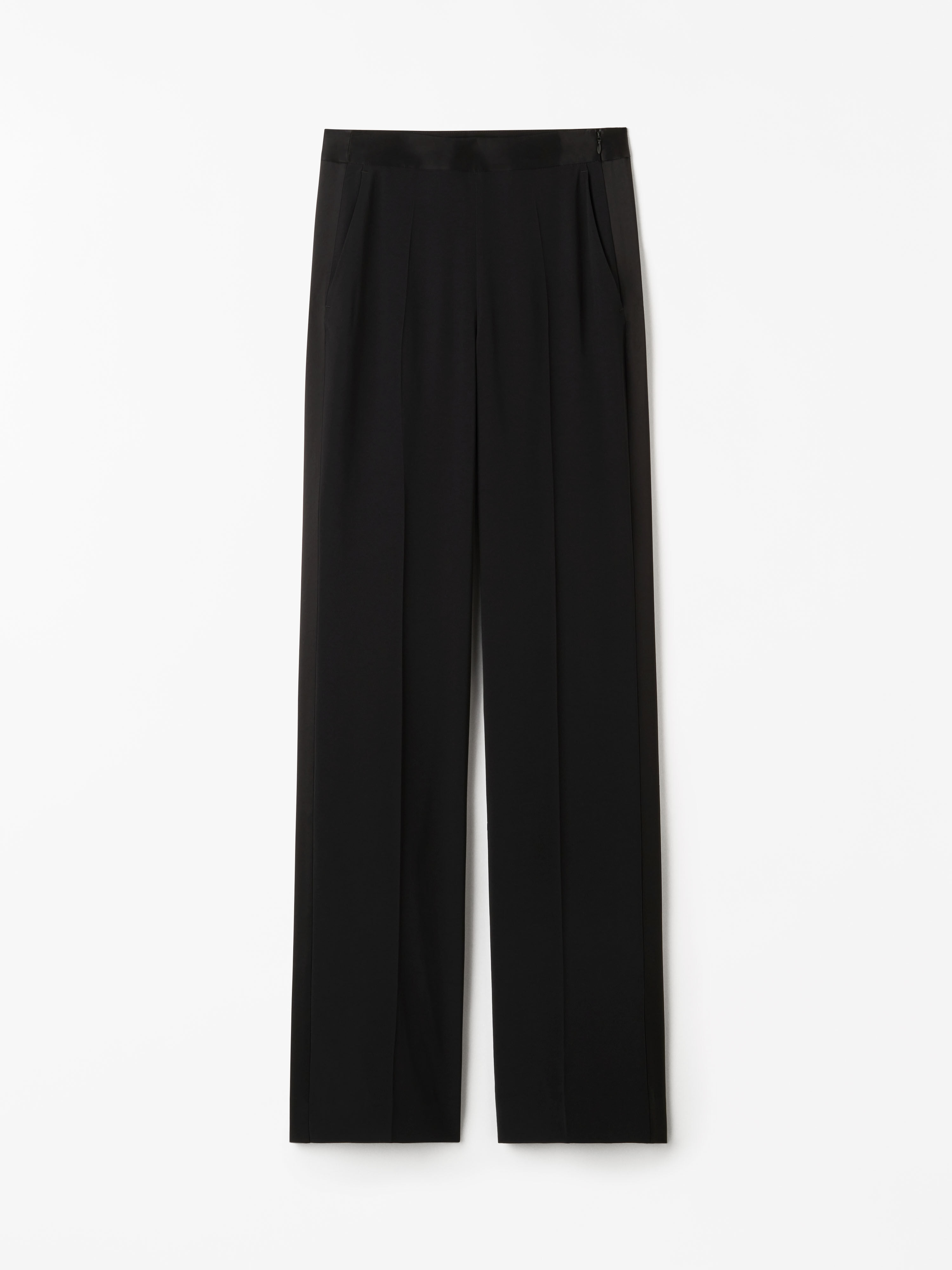 Editea Trousers In Satin