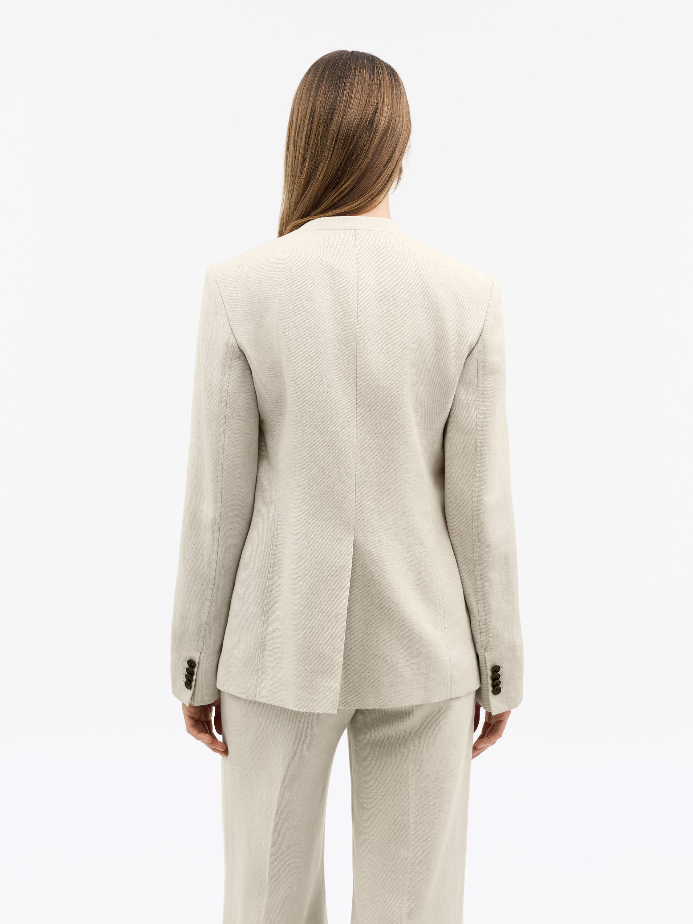 Joni Baumwoll-Leinen-Blazer