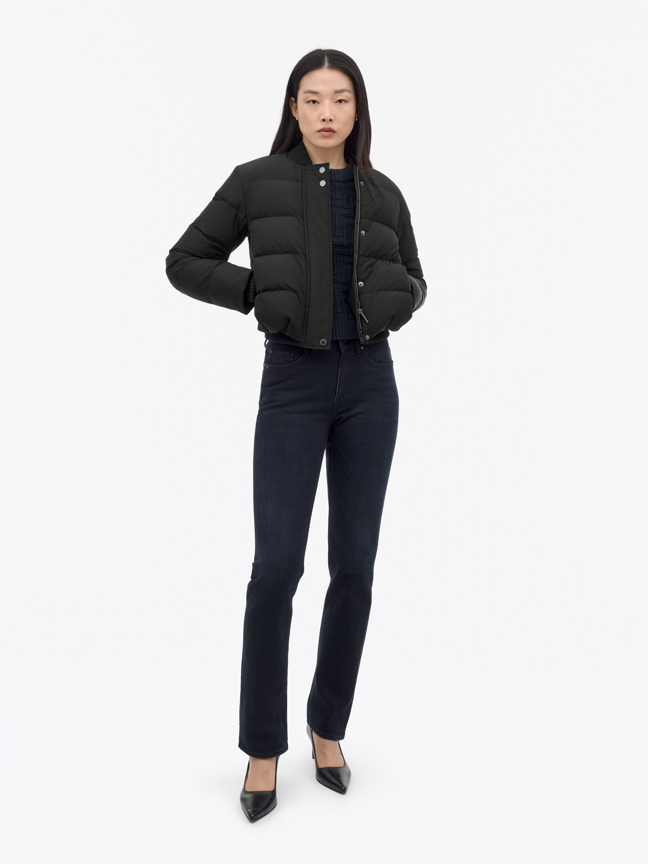 Maggie Muted Slim-Fit Jeans