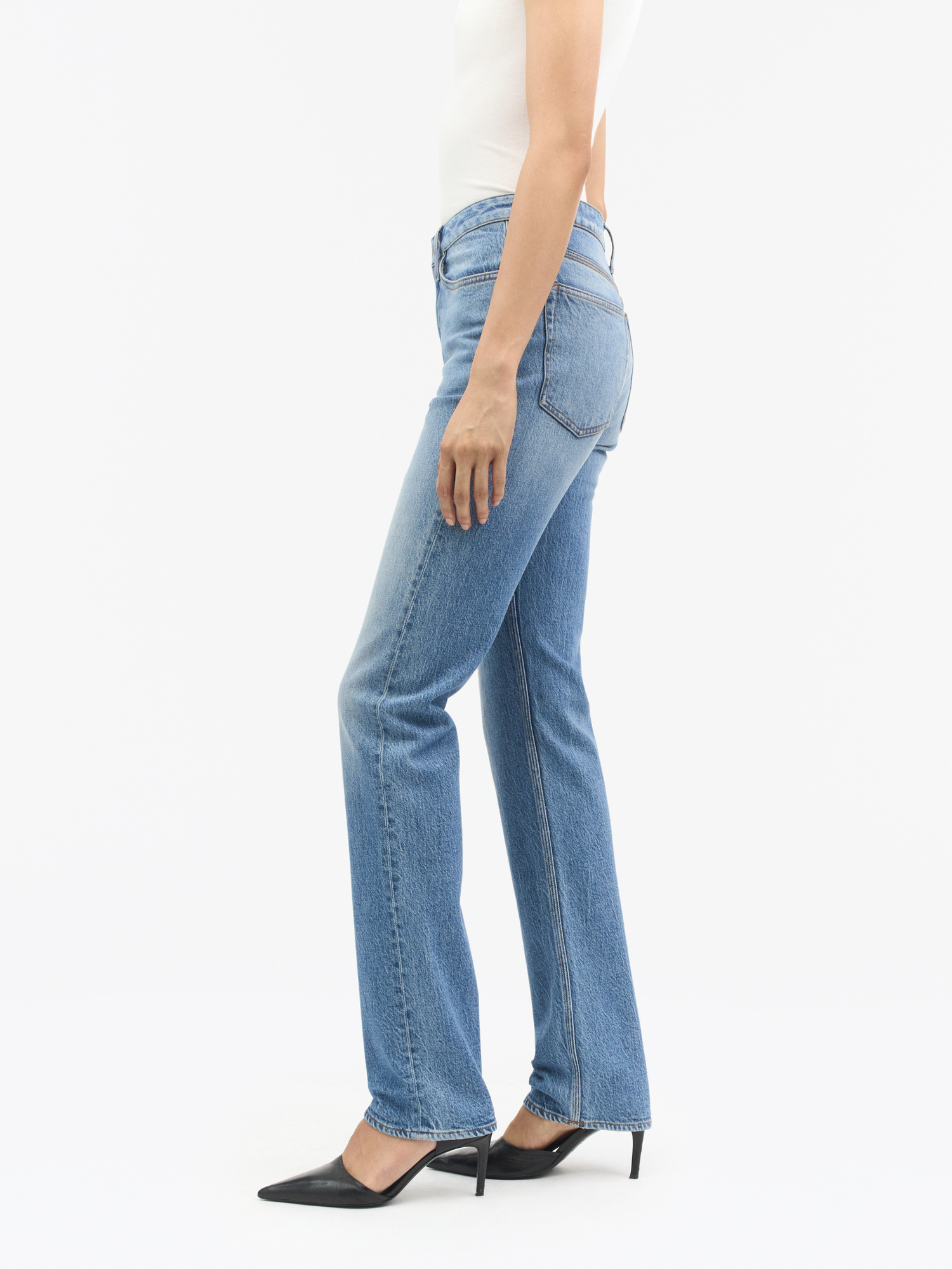 Maggie Slim Straight Jeans