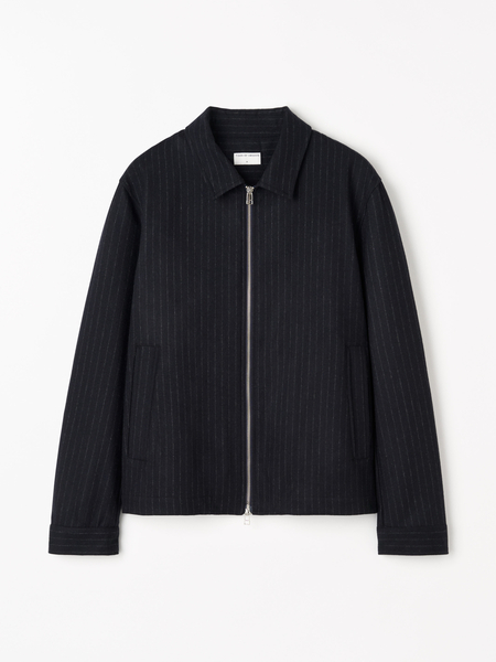 Barnaby C Pinstripe Shirt Jacket