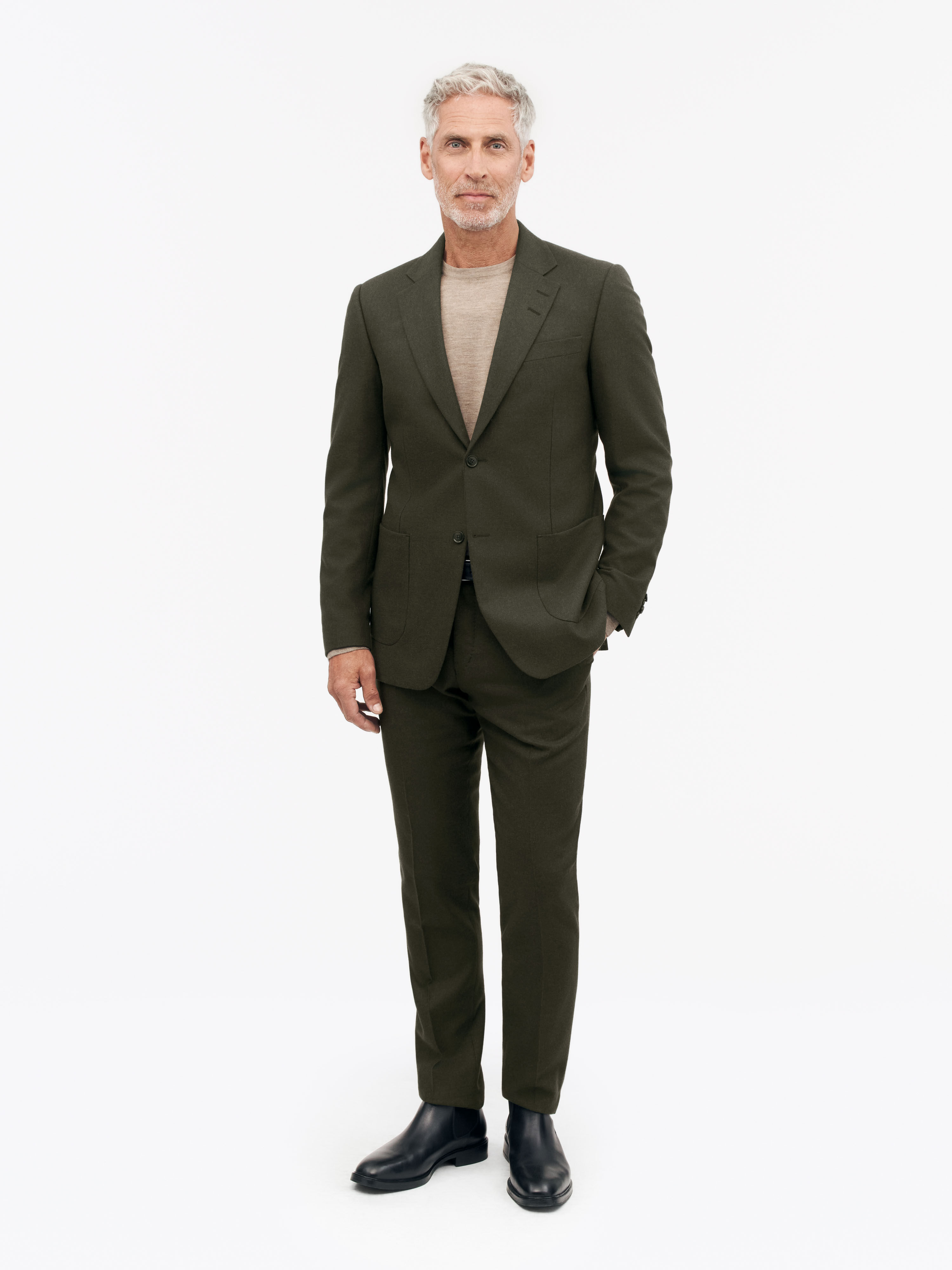 Tenuta Brushed Wool Trousers