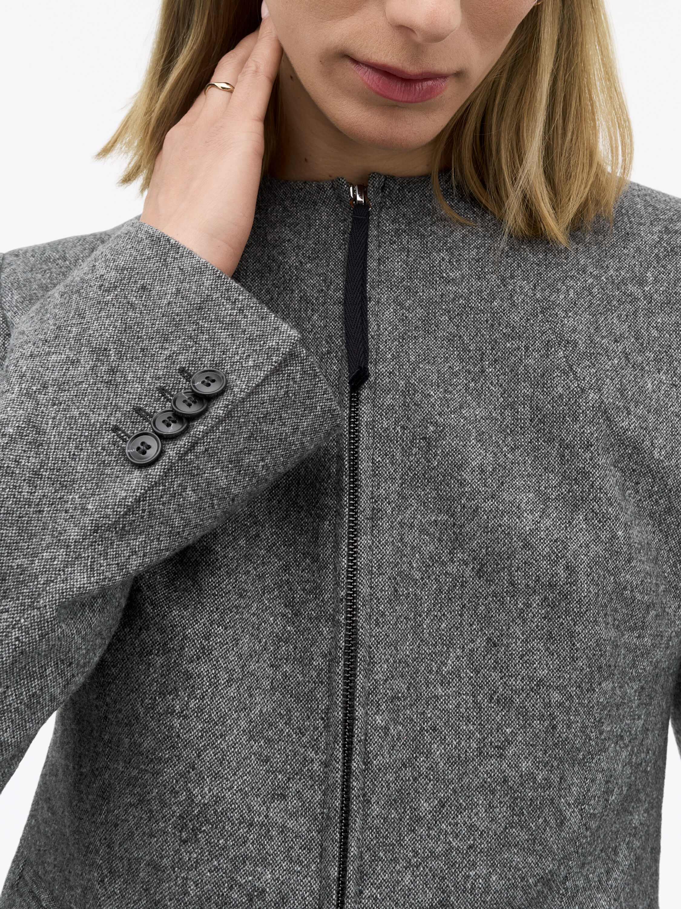 Elisa Brushed Wool Suit