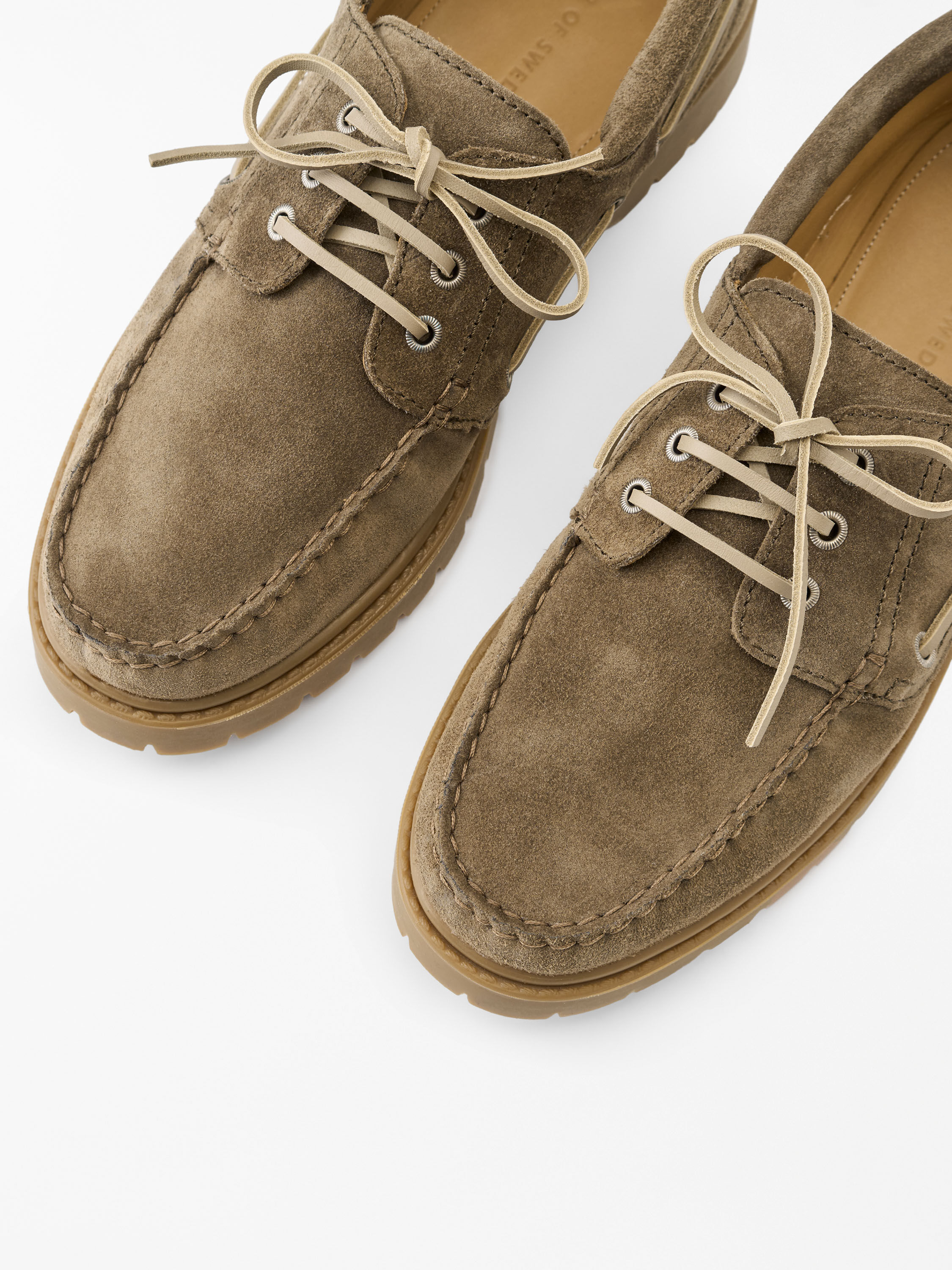 Chaussures Pont En Daim Orna