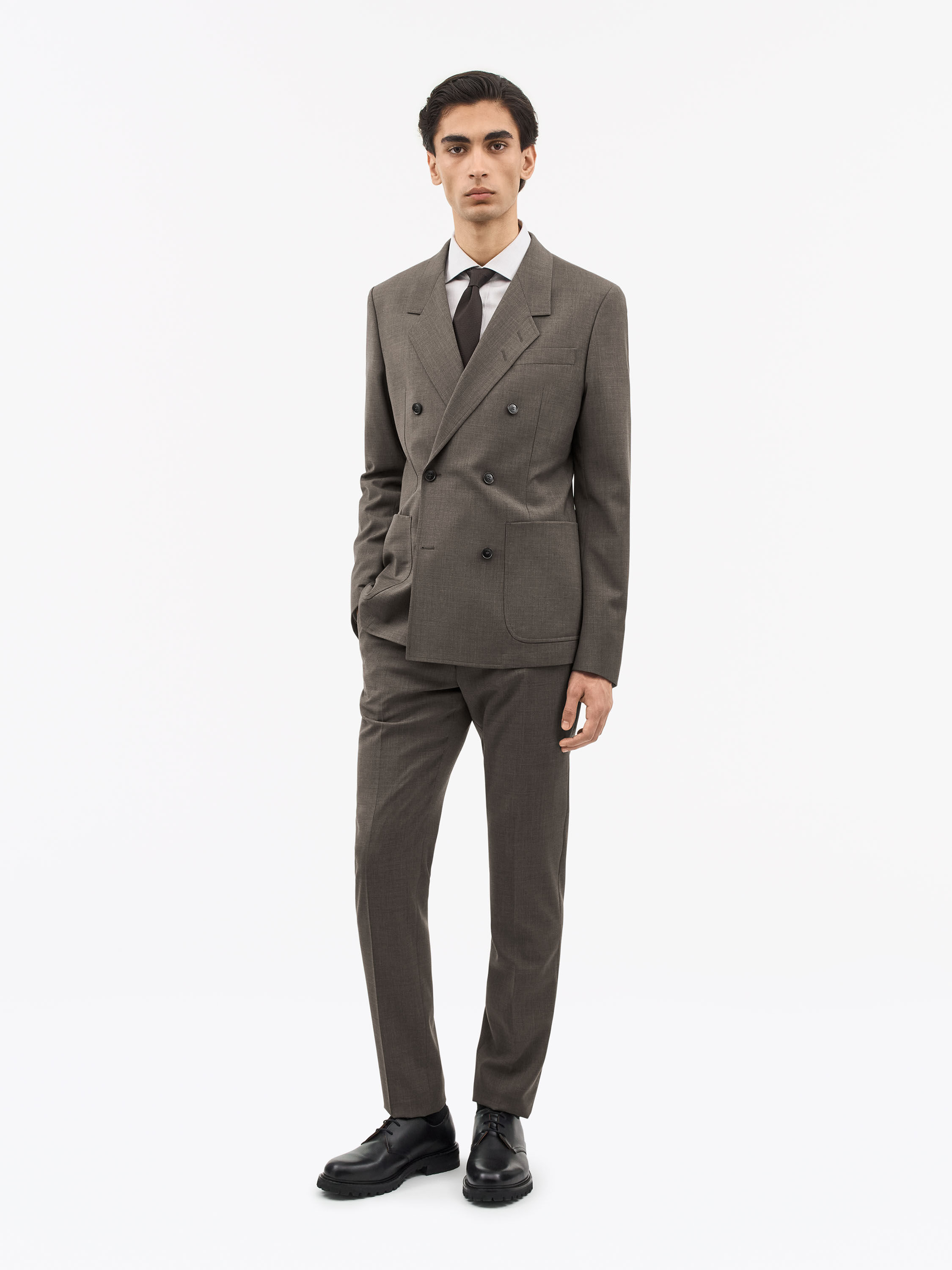 Jeen Dark Brown Suit