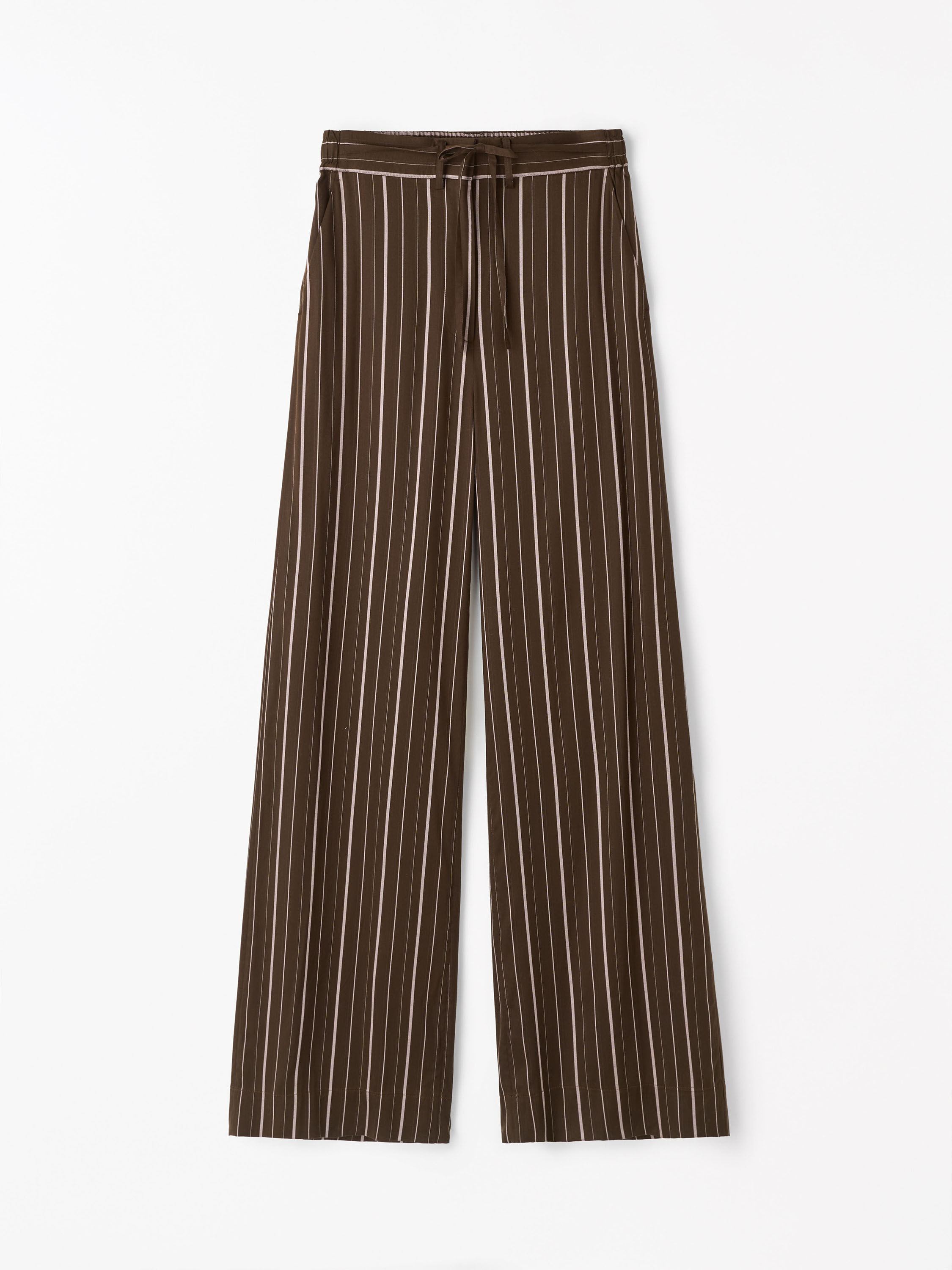 Ellis Lyocell Stripe Trousers