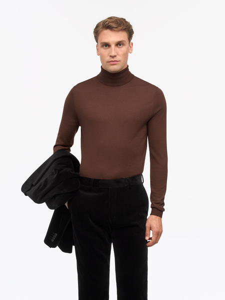 Nevile Turtleneck Wool Sweater