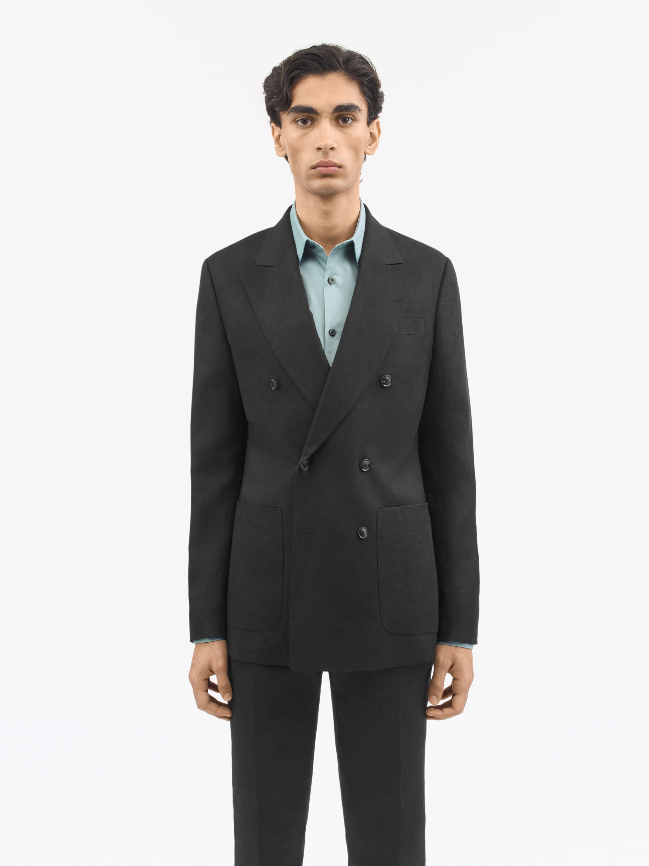 ジャケット・アウター HARD TWIST YARN DOUBLE BREAST COAT 113015_050_lookbook1.jpg?sw=