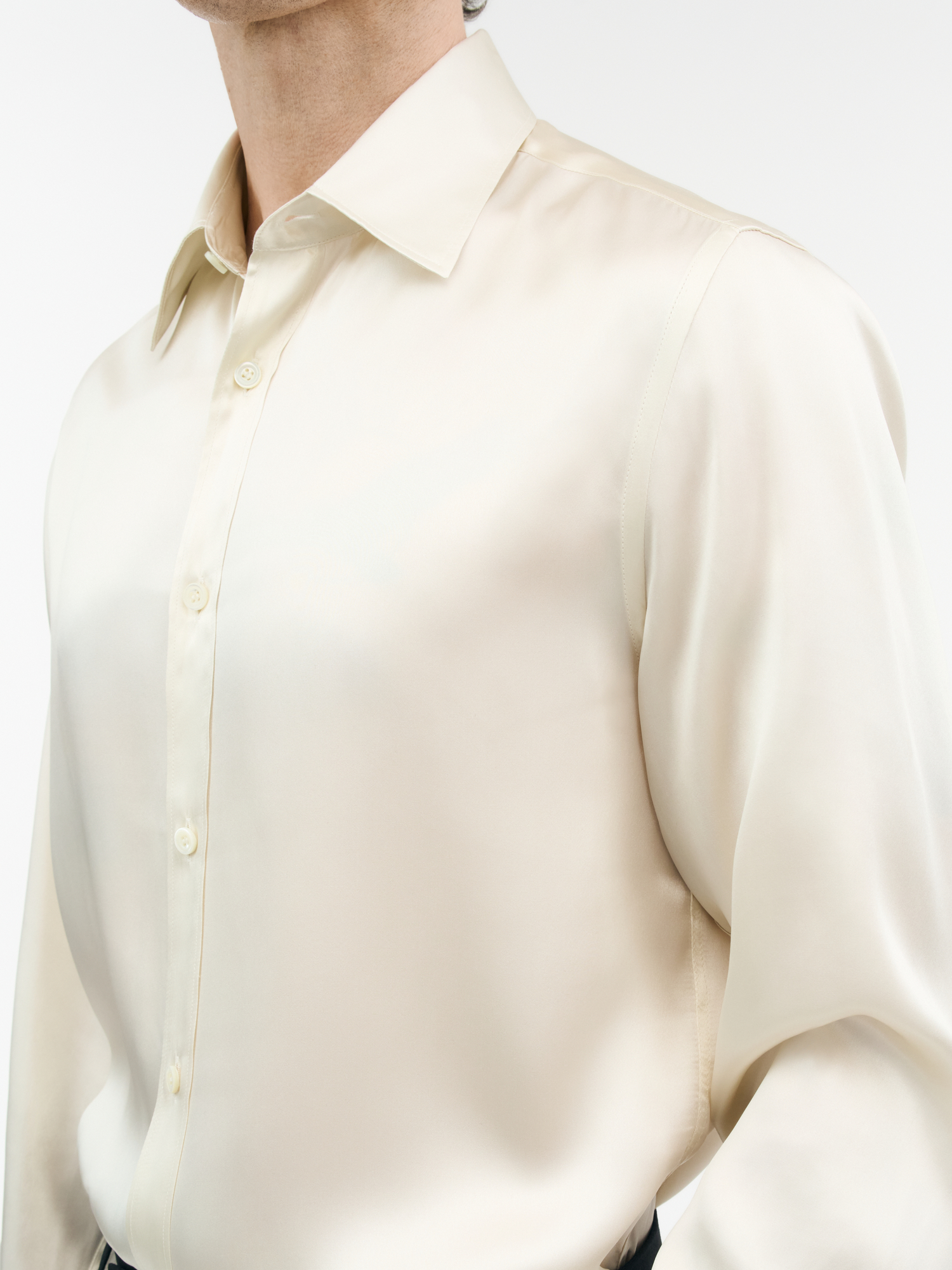 Lowan Regular-Fit Silk Shirt