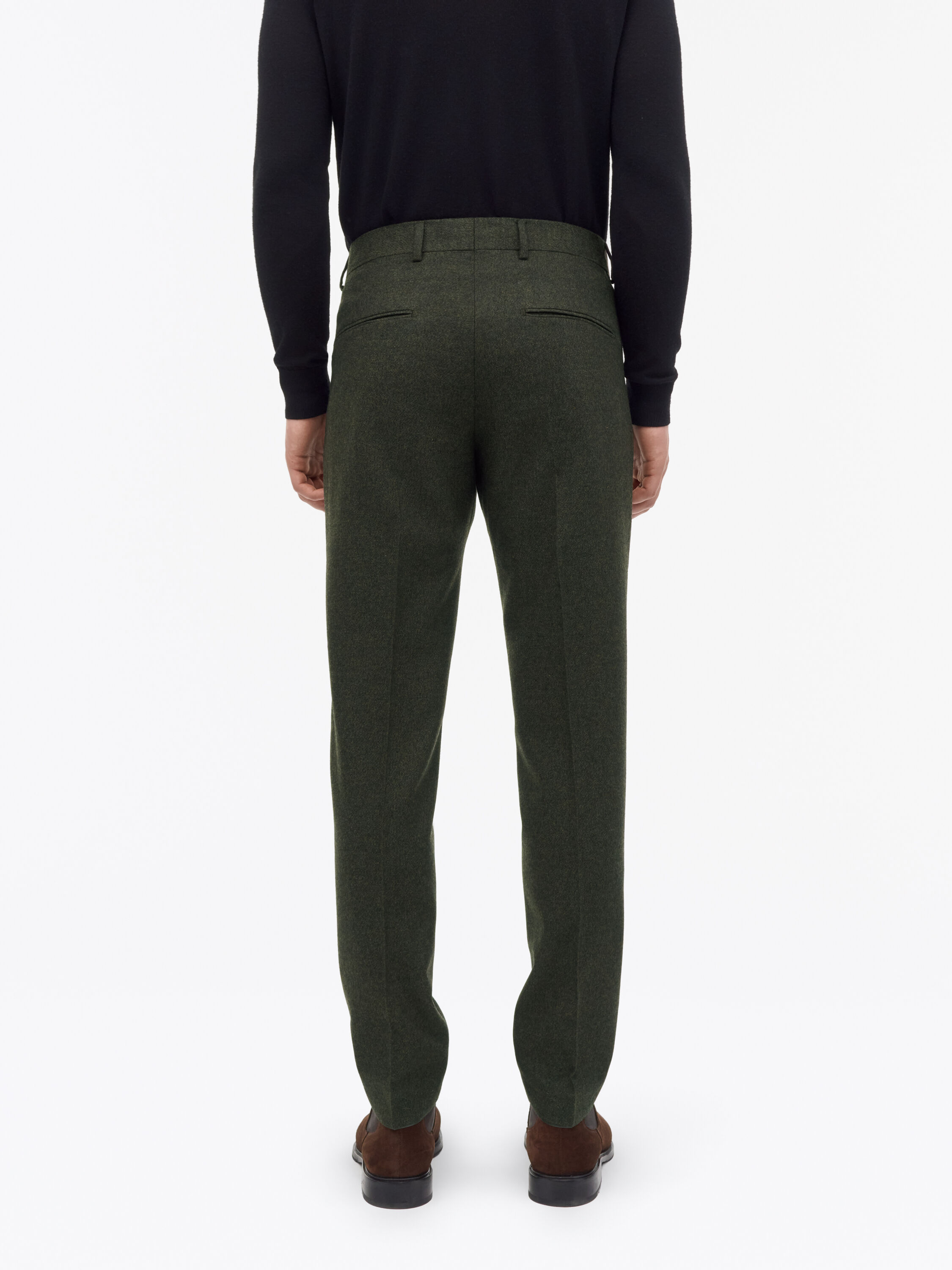 Justin Brushed Wool Suit