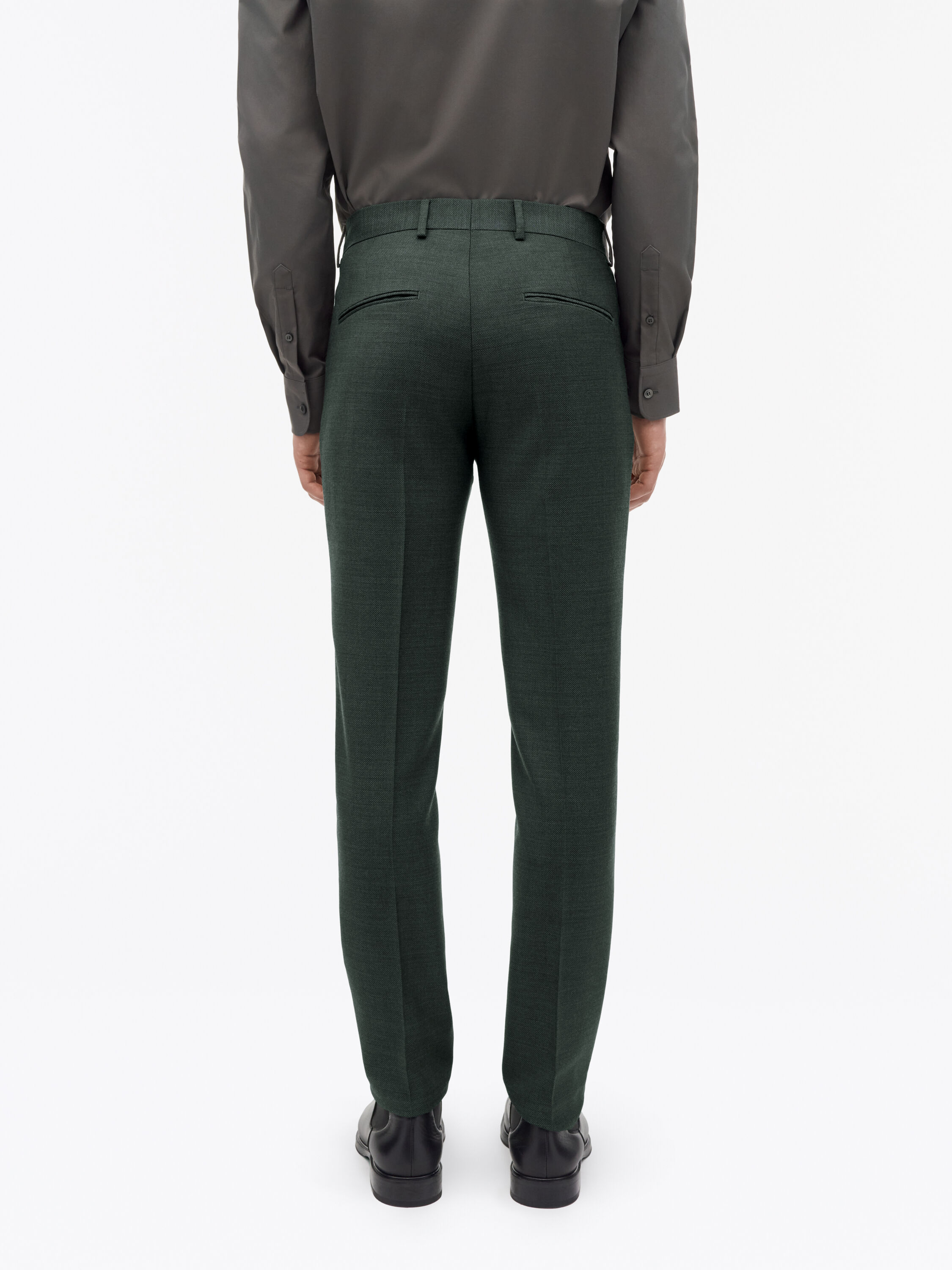 Ease Dark Green Wool Suit