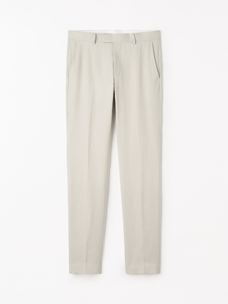 Pantalon Slim en Lin Tenuta