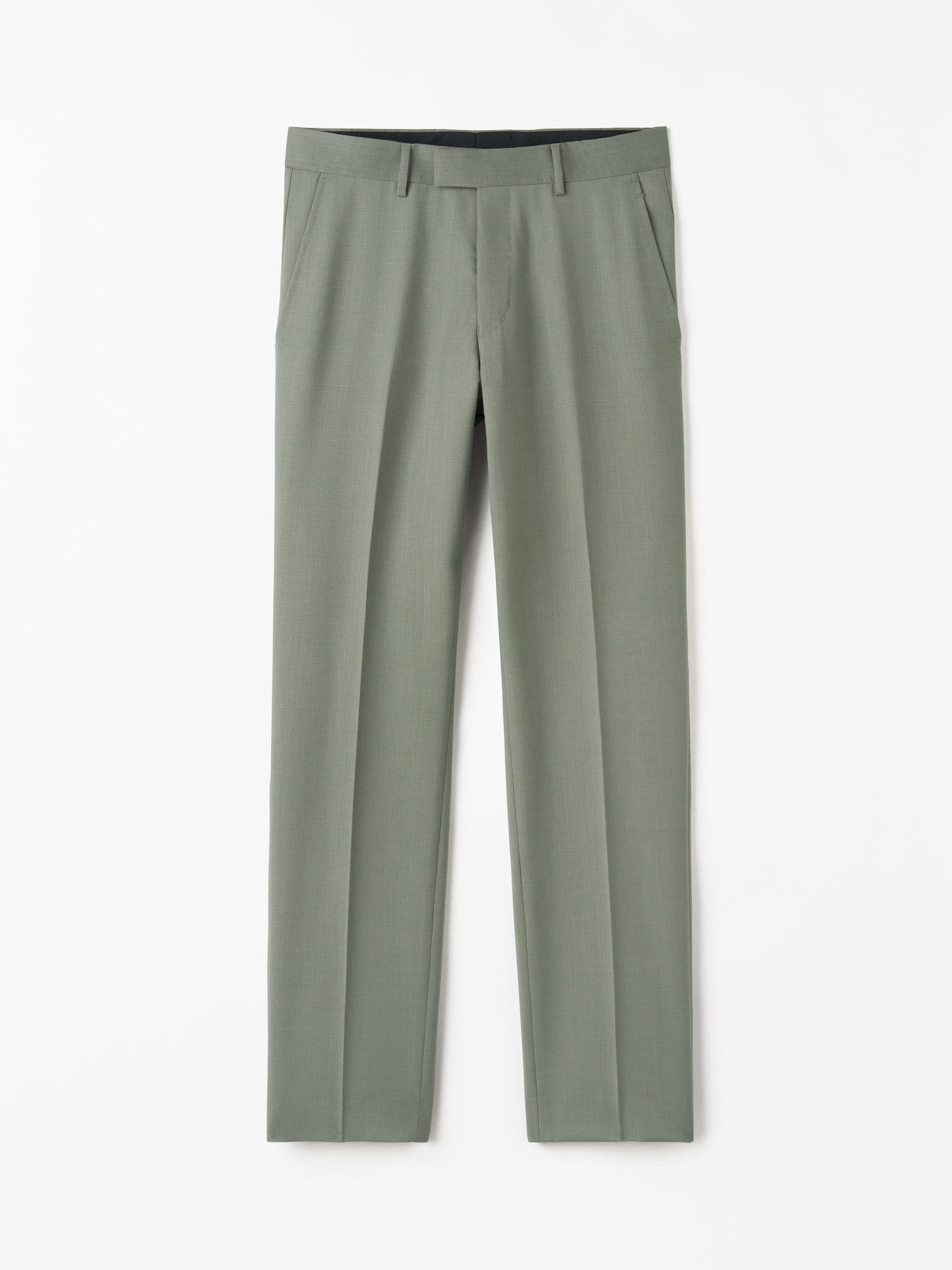 Tenuta Slim Fit Wool Trousers