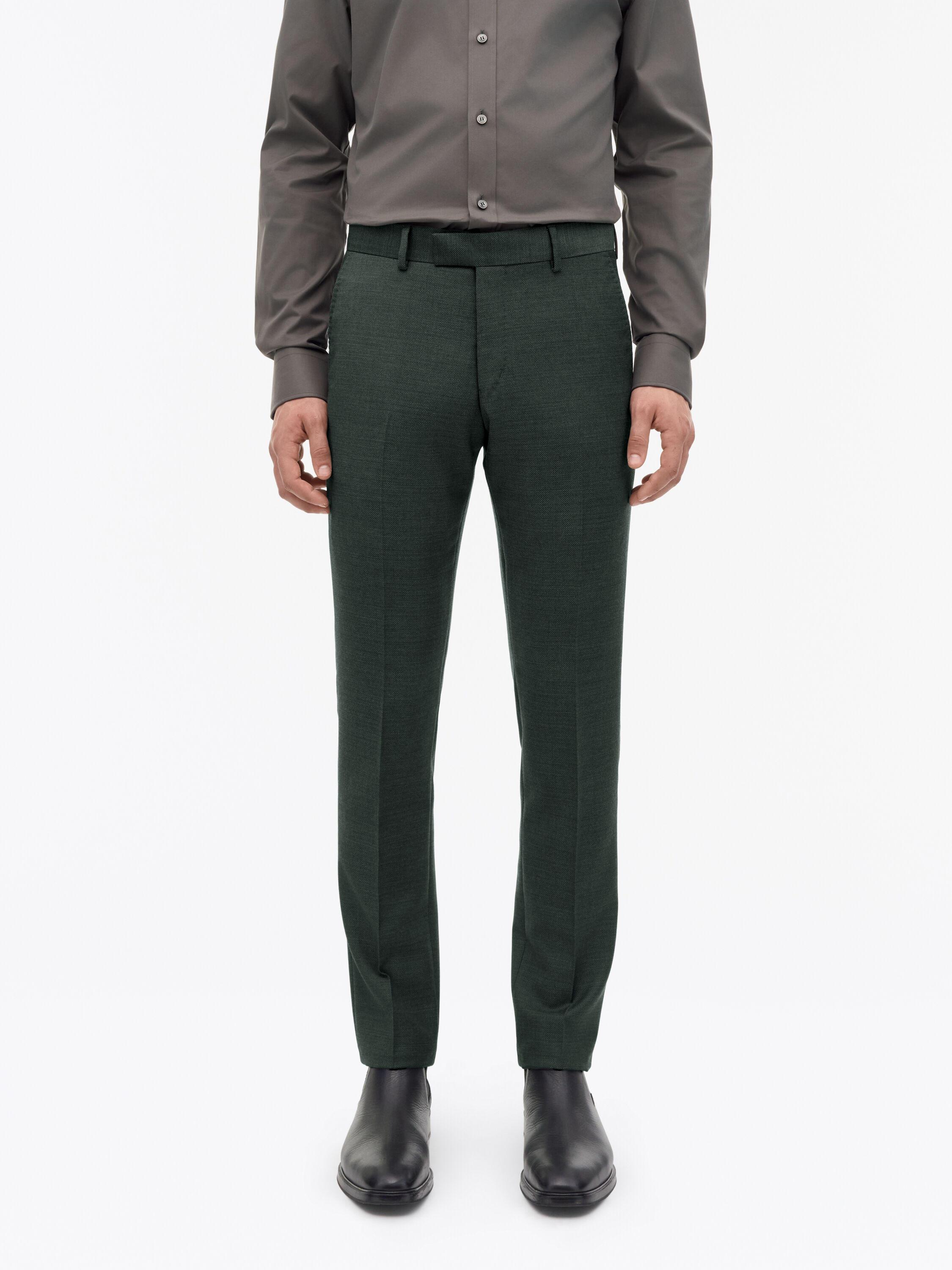 Ease Dark Green Wool Suit
