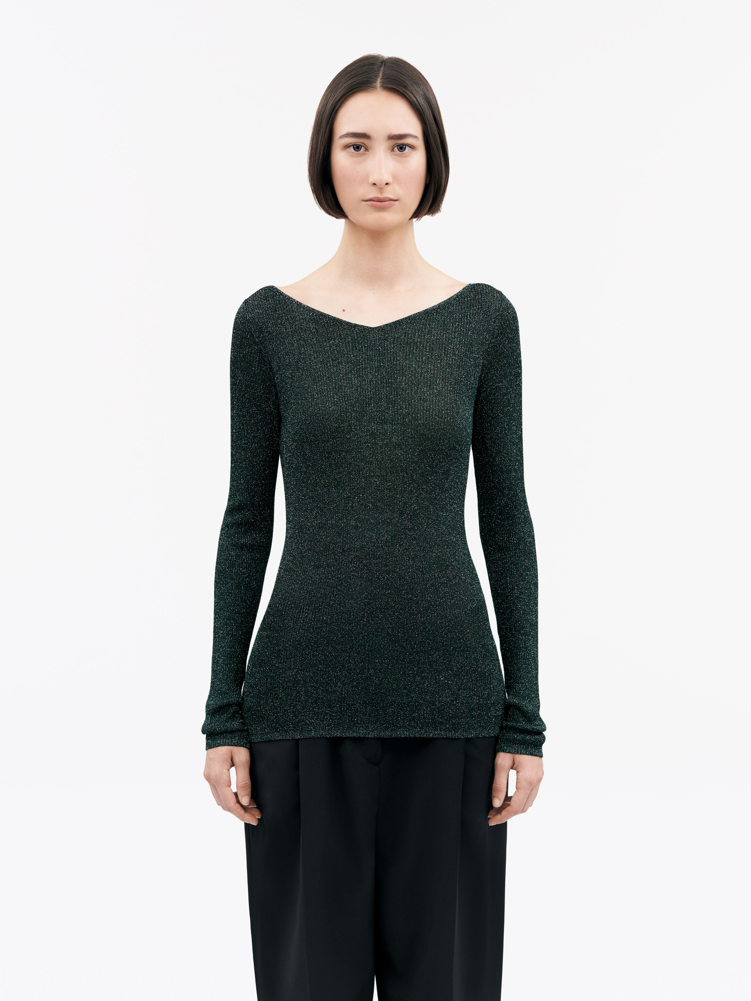 Pull en Viscose Tricoté Aliianna