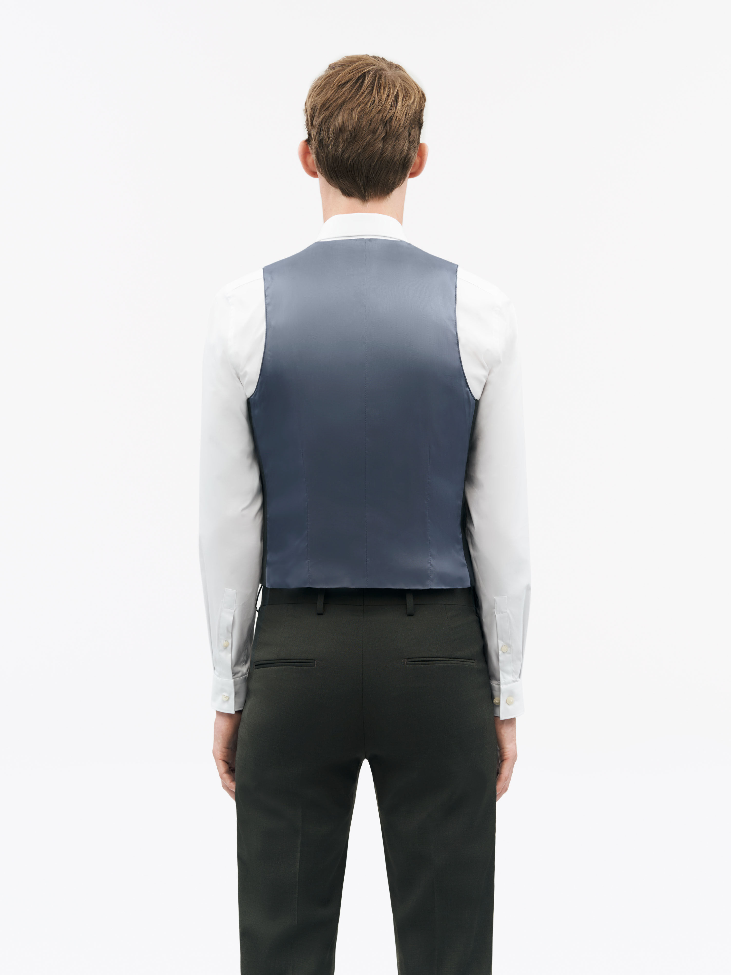 Wayde Polyester-Wool Blend Waistcoat