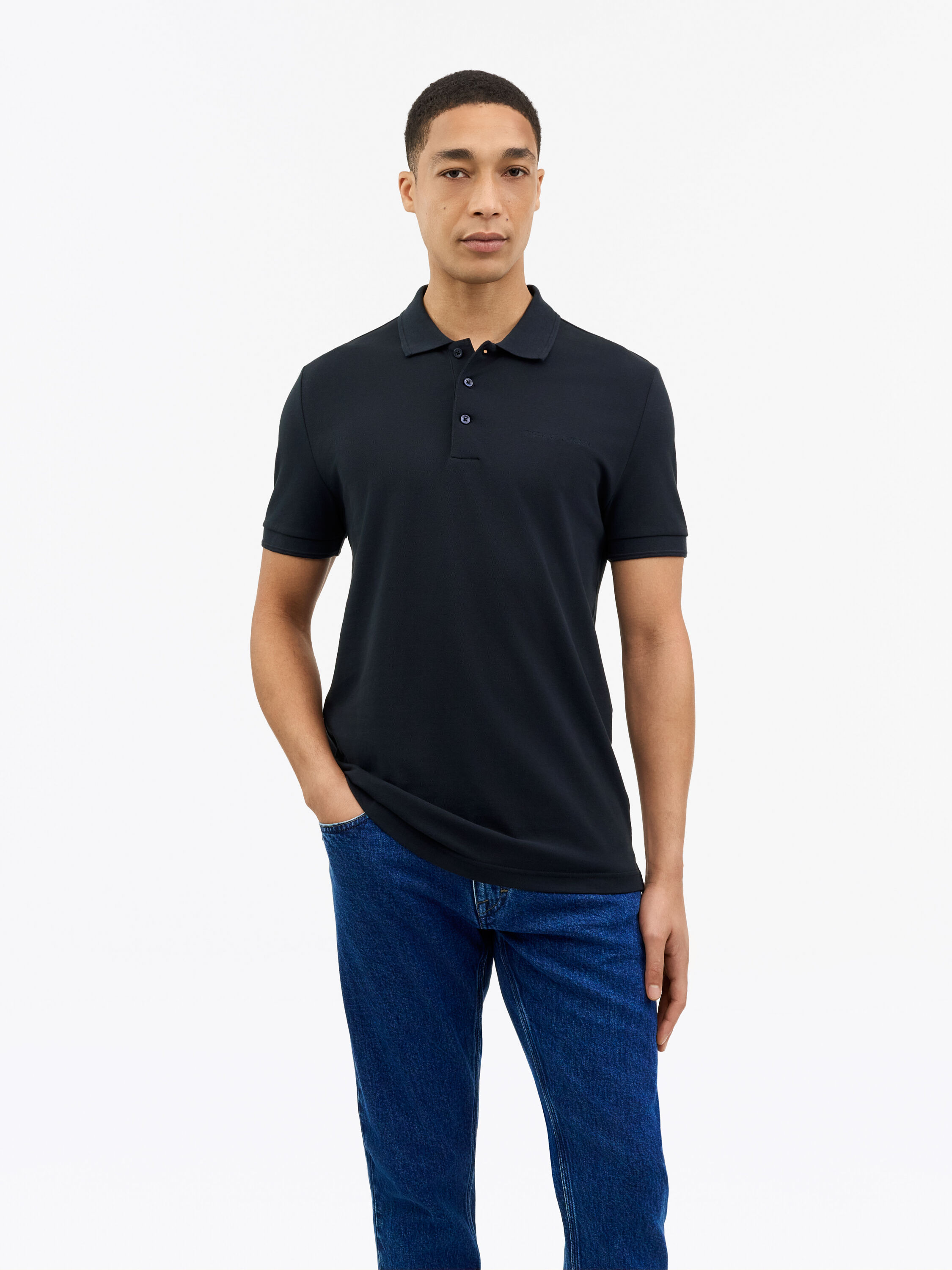 Darios Cotton Pique Polo