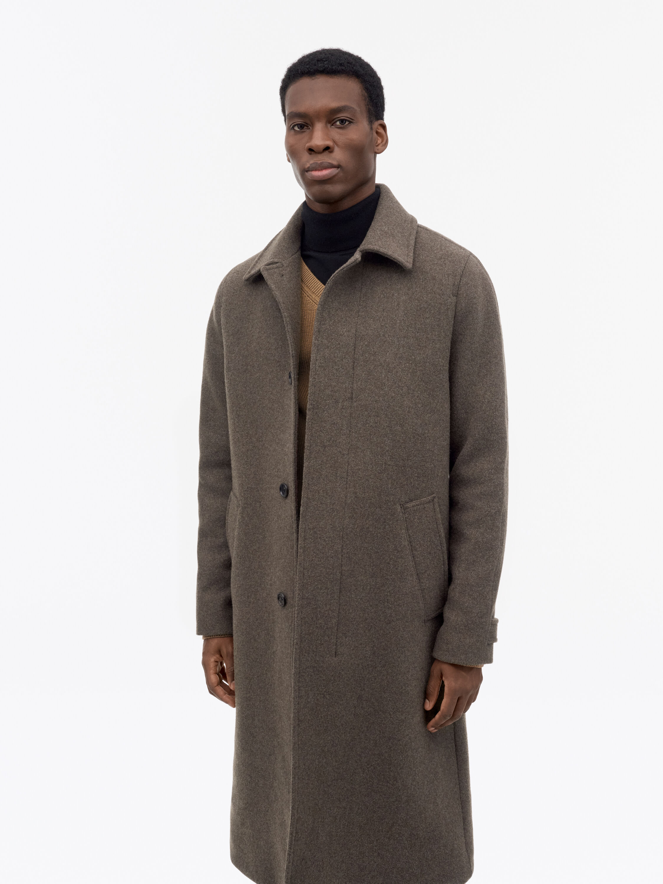 Carlton W Wool Coat