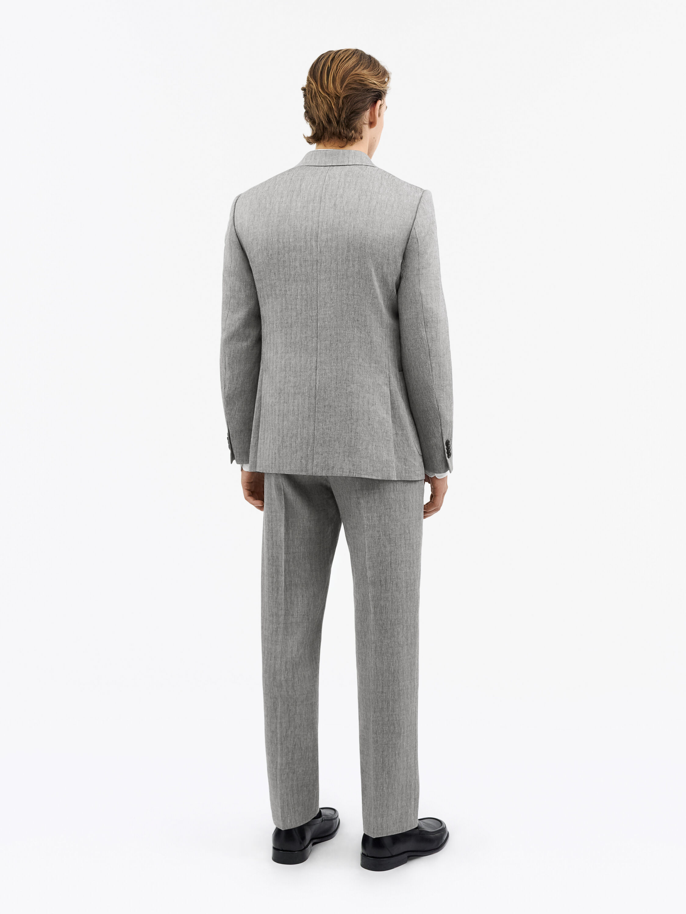 Justin P Linen-Wool Suit