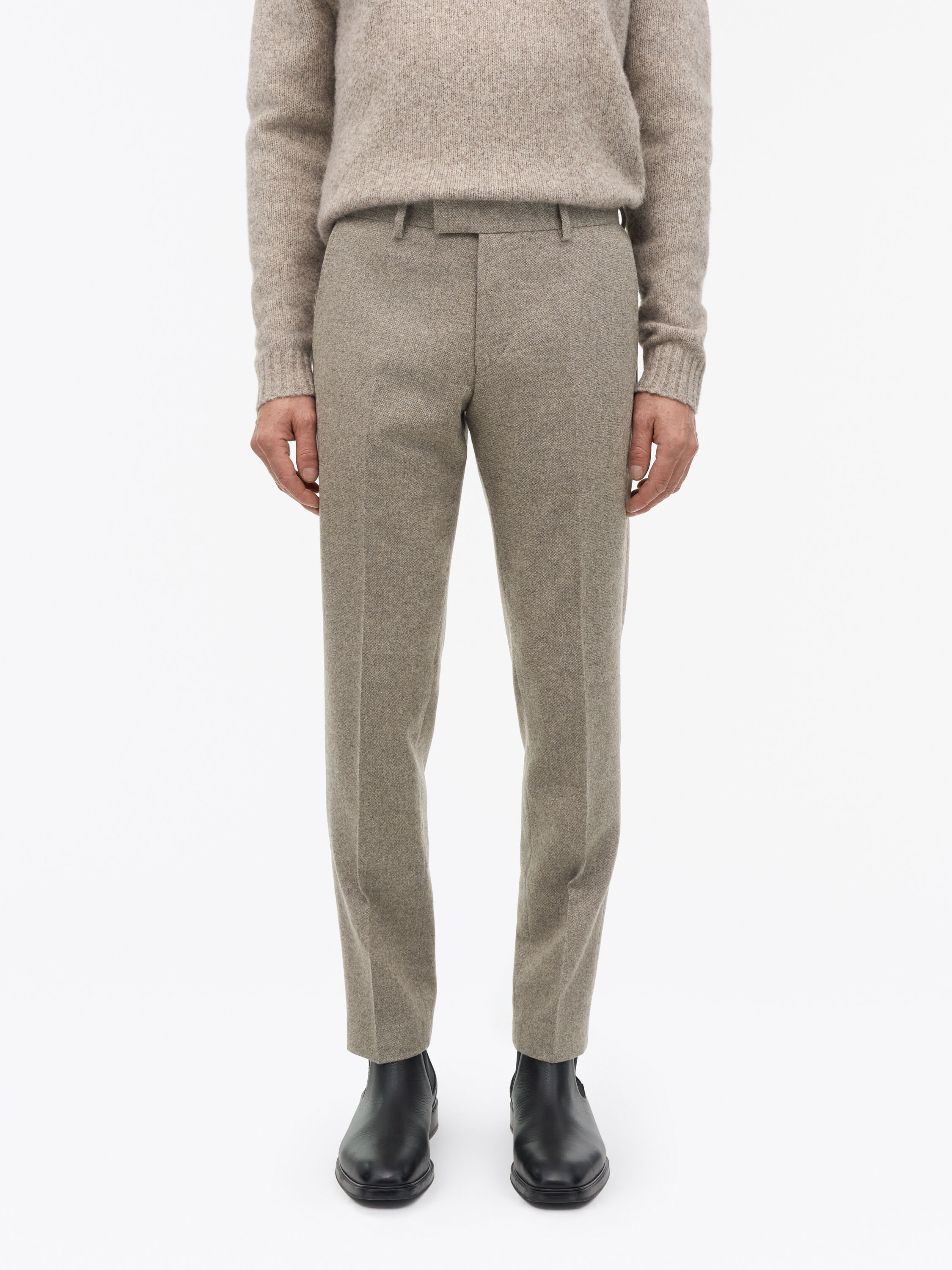 Justin Brushed Wool Suit