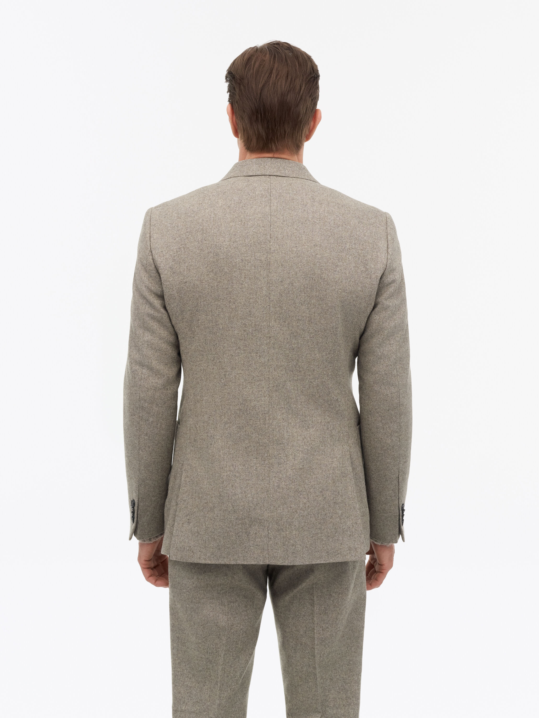 Justin Brushed Wool Suit