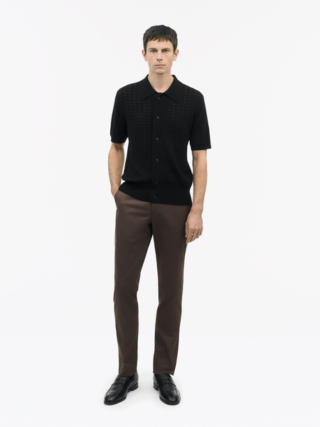 Araawen Fine-Knit Polo