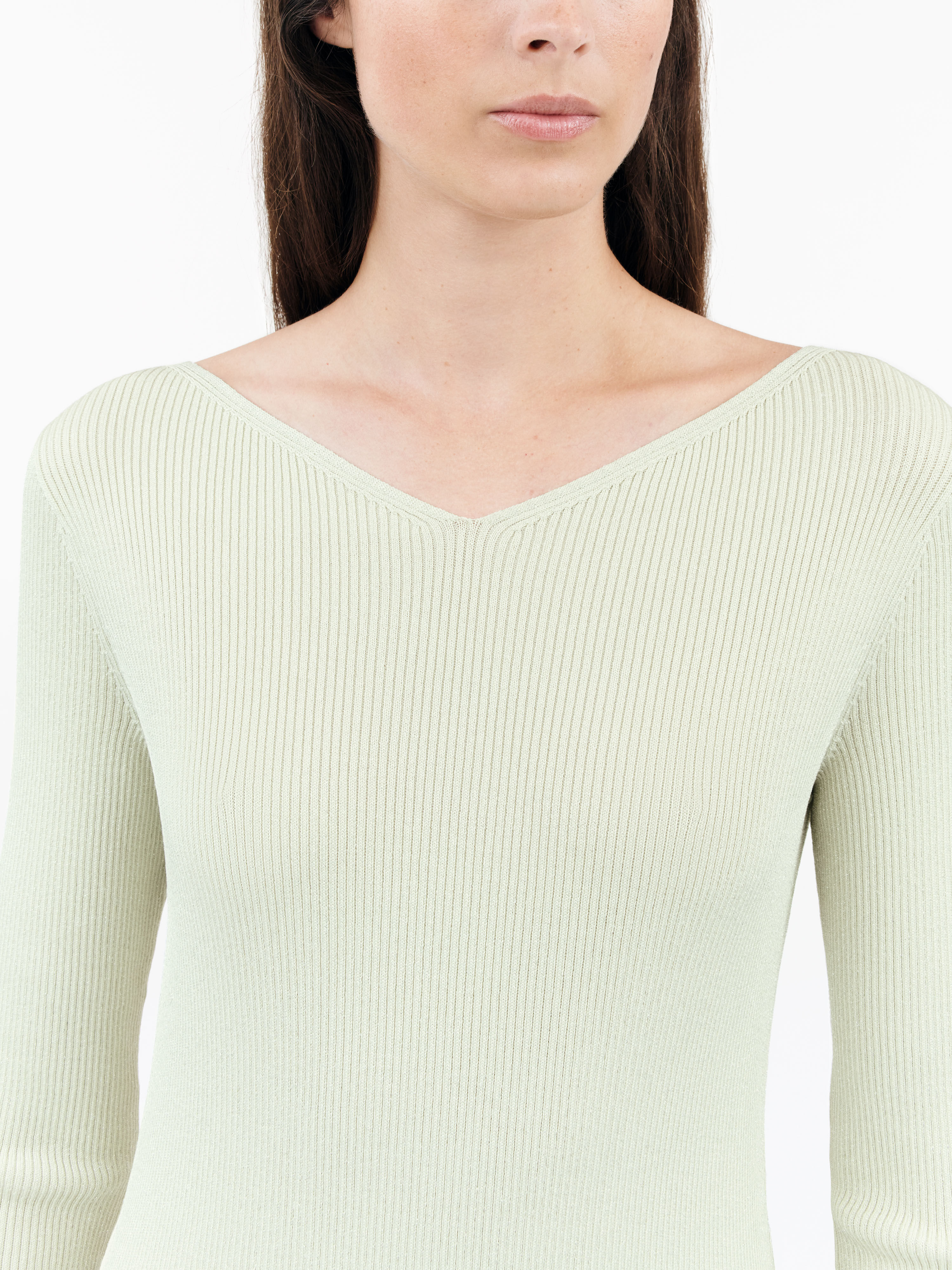 Poppie Long-Sleeved Ribbed Dress