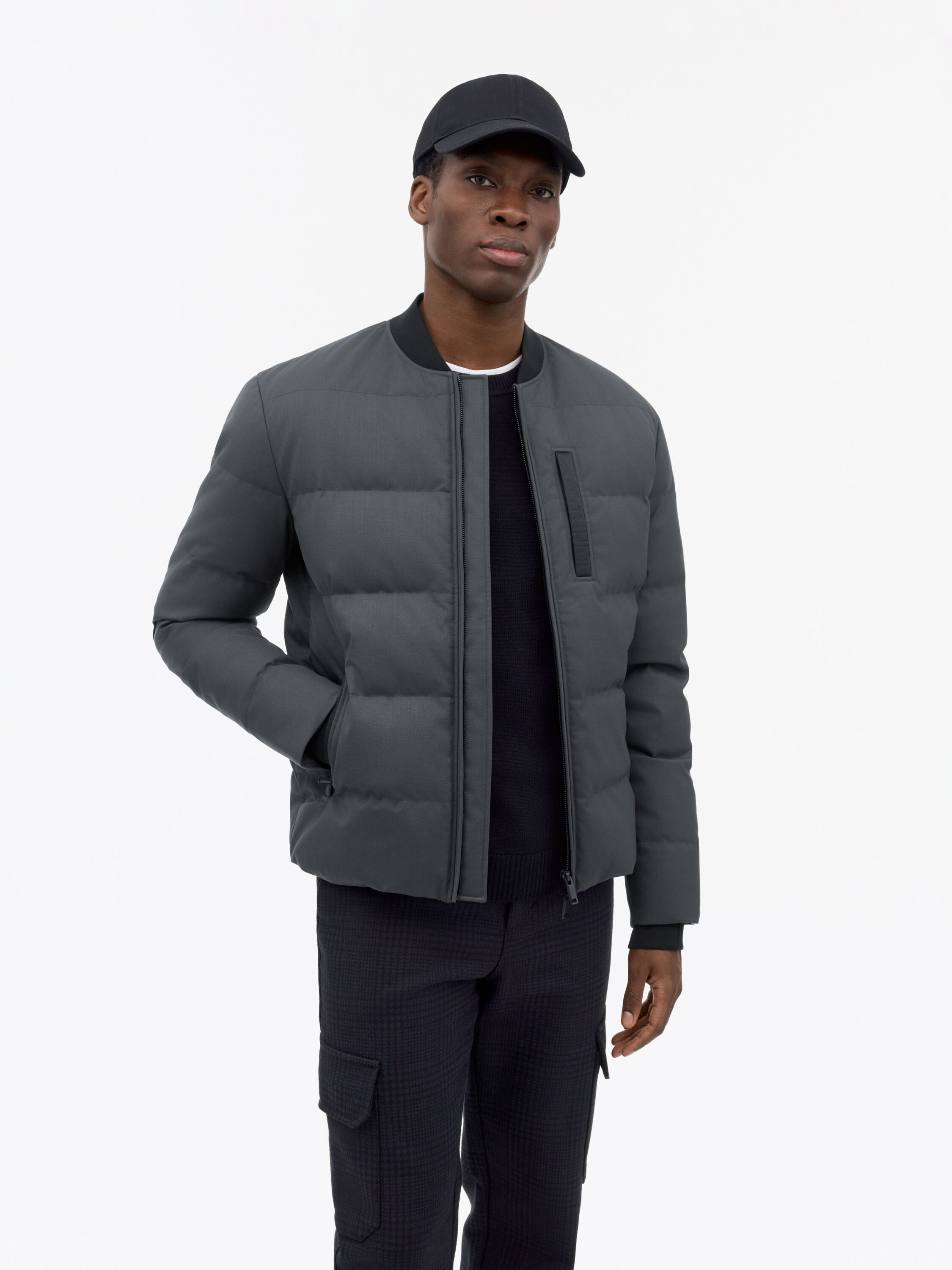 Jossu RDS Puffer Bomber Jacket