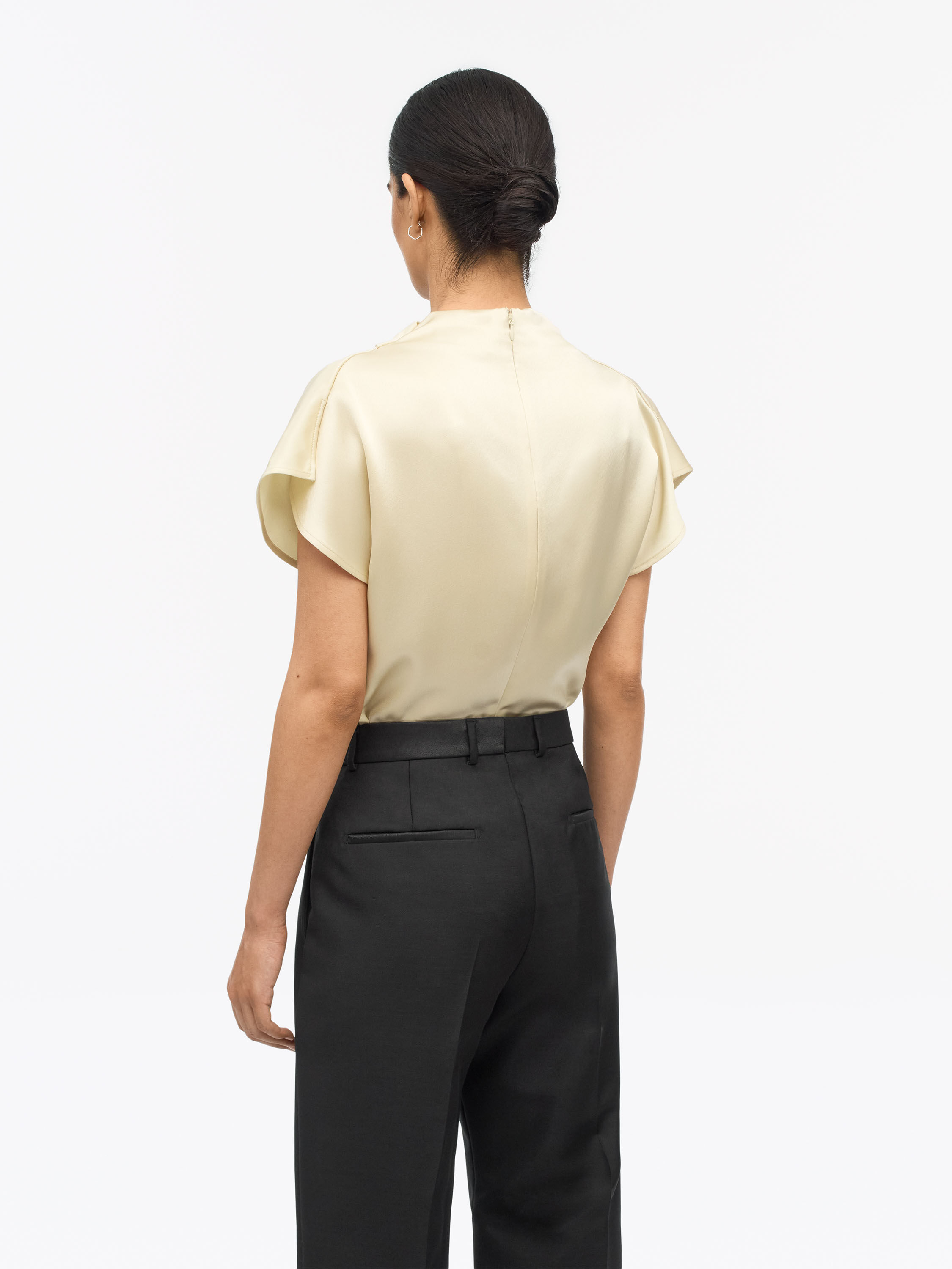 Lei Evening Satin Blouse