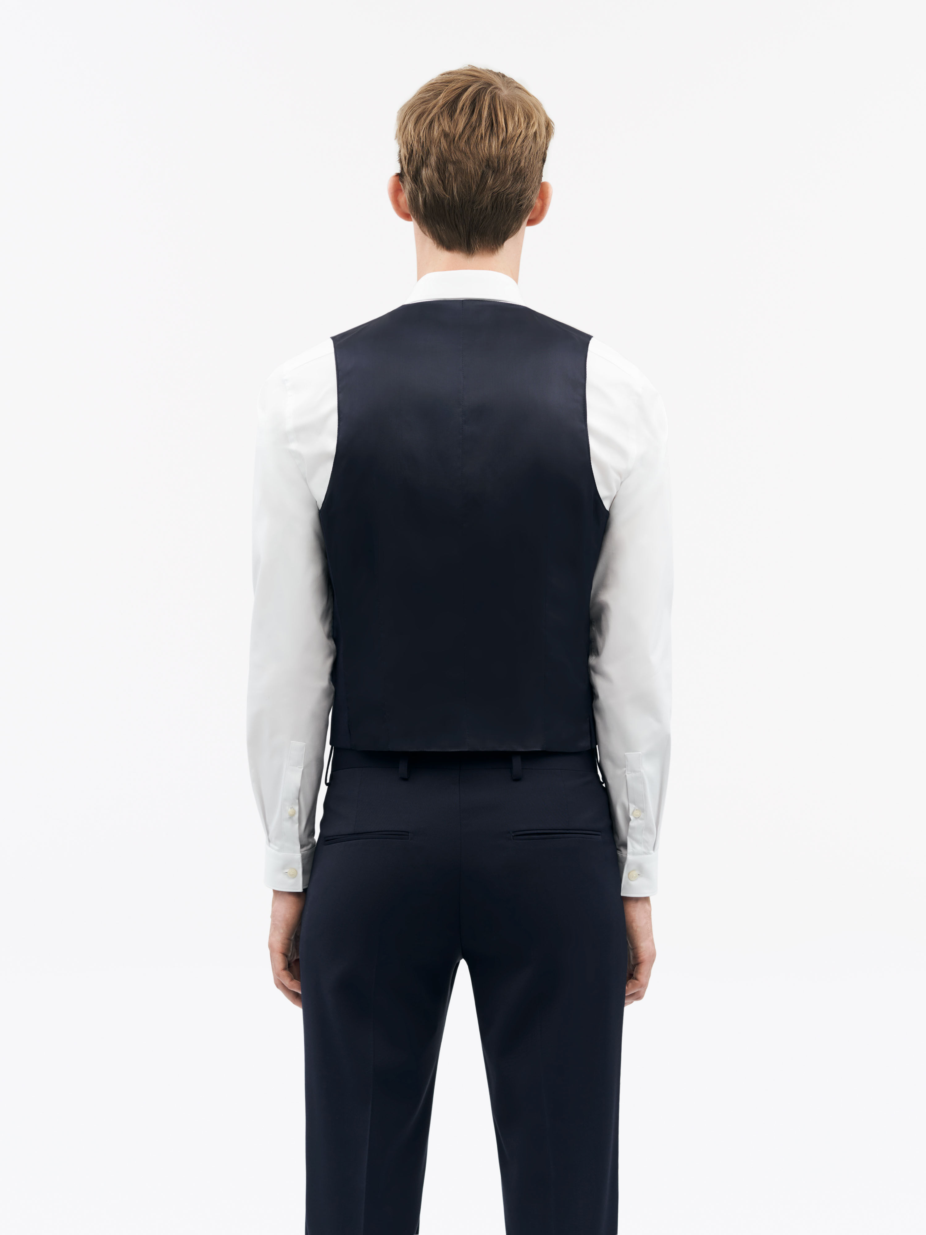 Wayde Polyester-Wool Blend Waistcoat