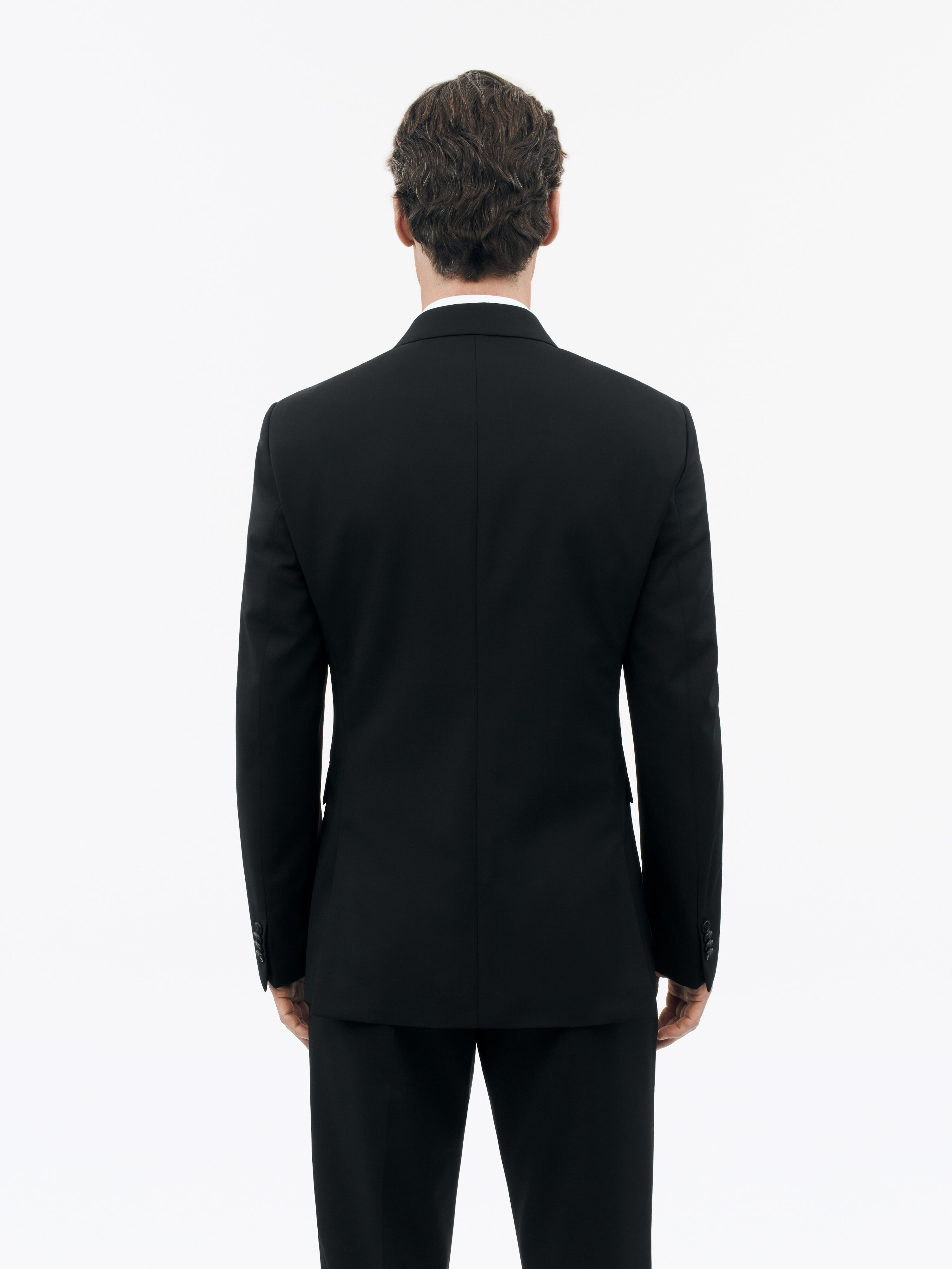 Justin Semi Slim-fit Wool Suit