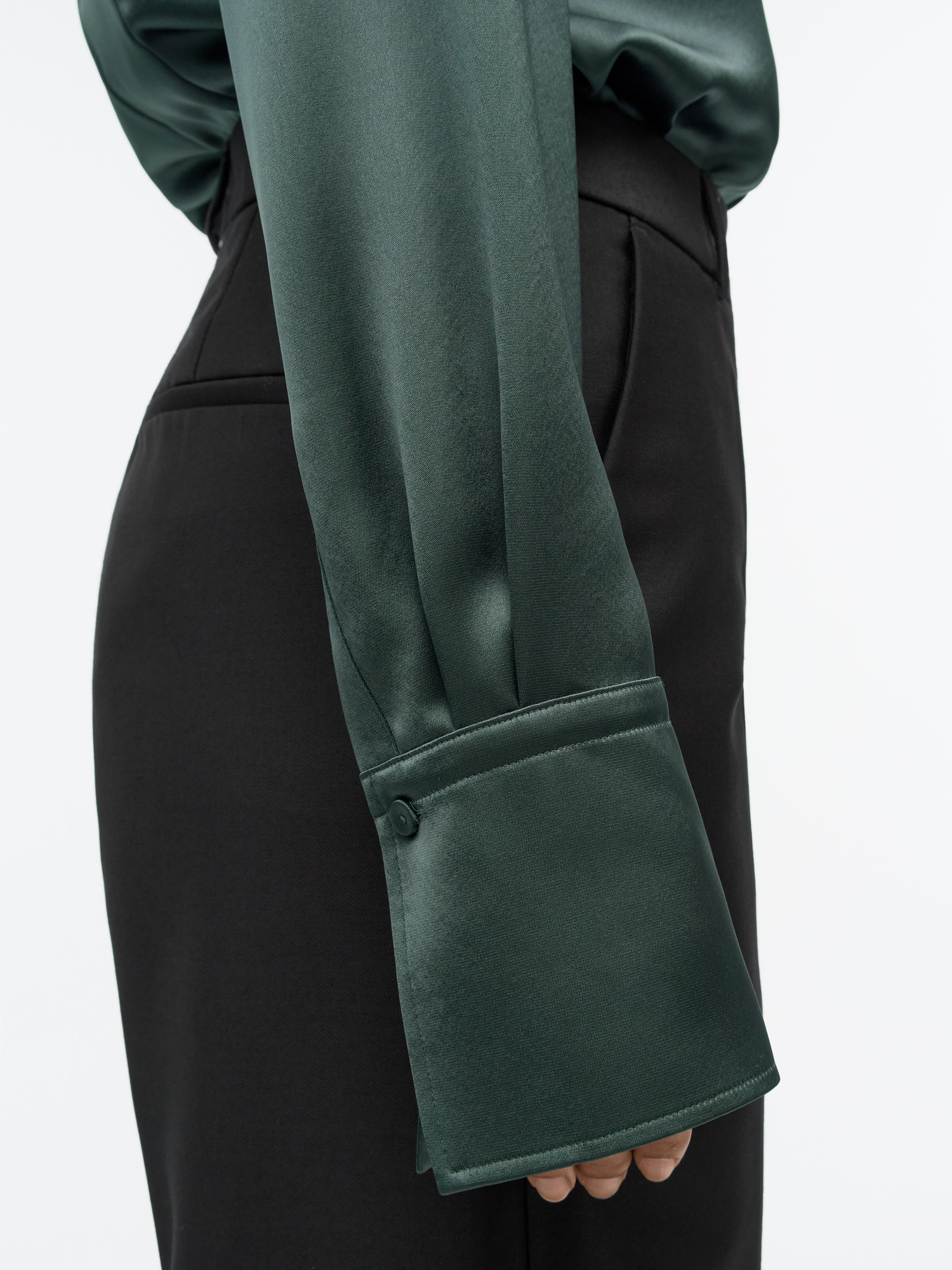 Daphne Regular-Fit Satin Shirt