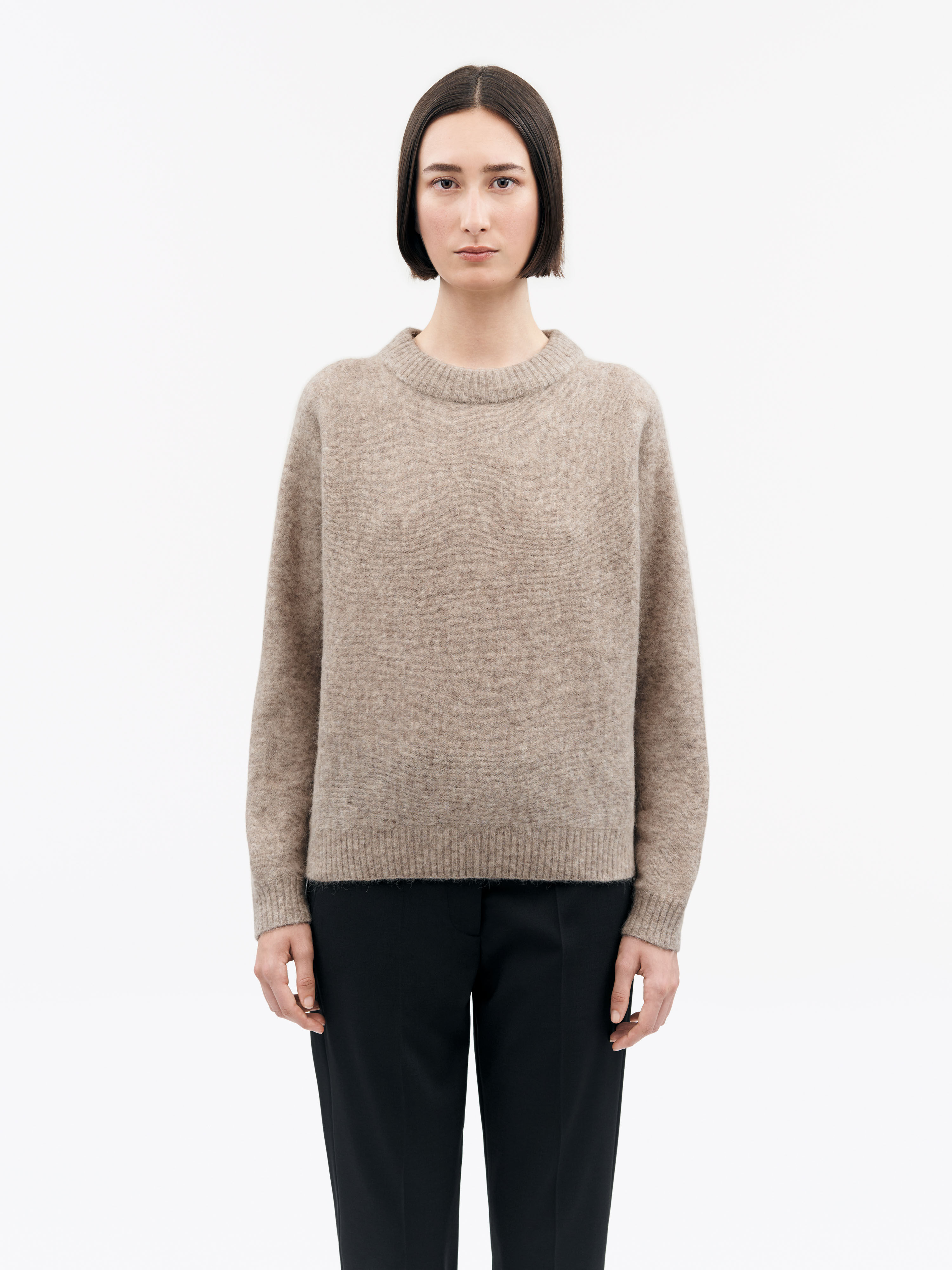 Gwynn A Alpaca Merino Sweater