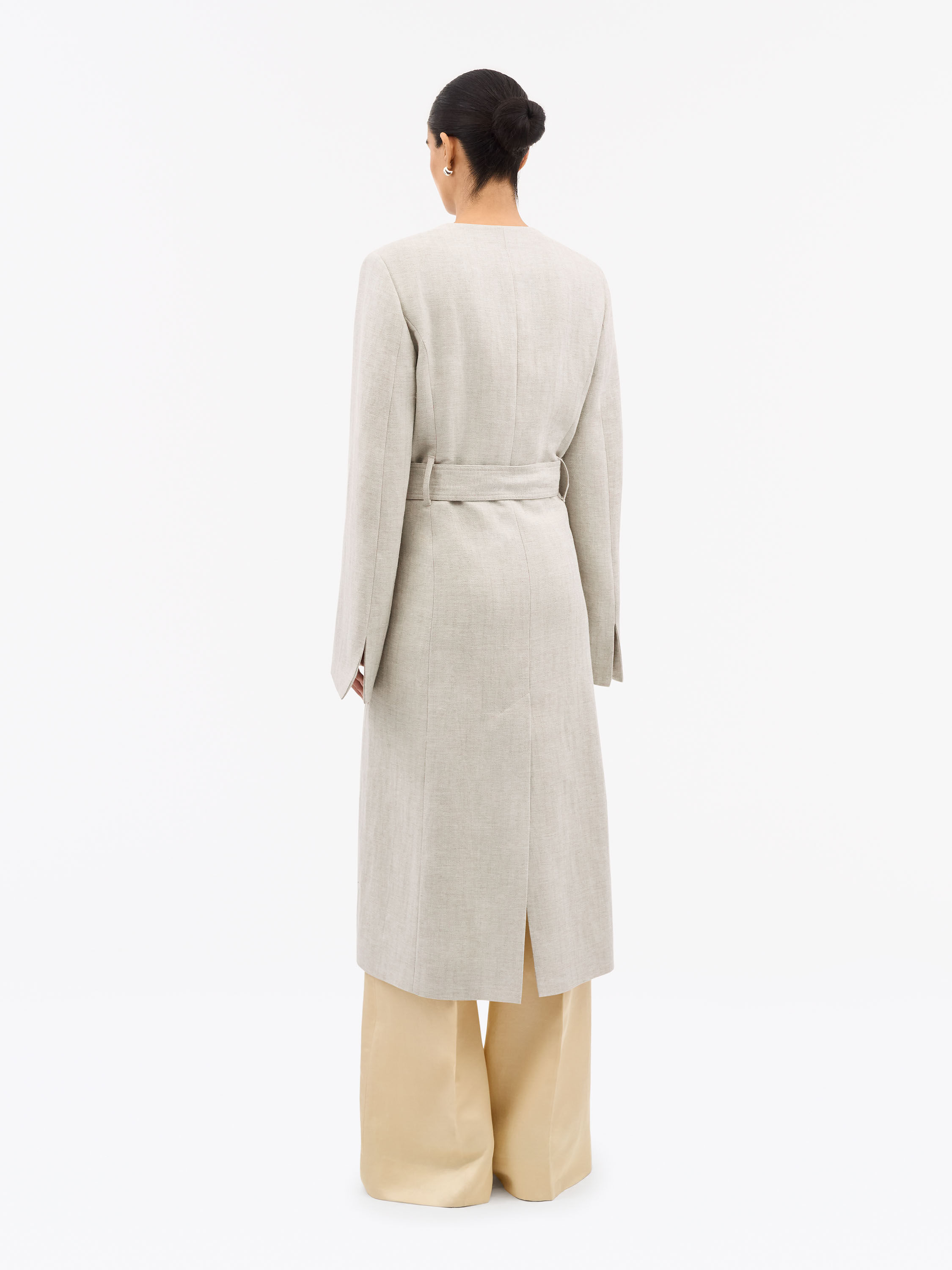 Manteau En Coton Et Lin Alarias