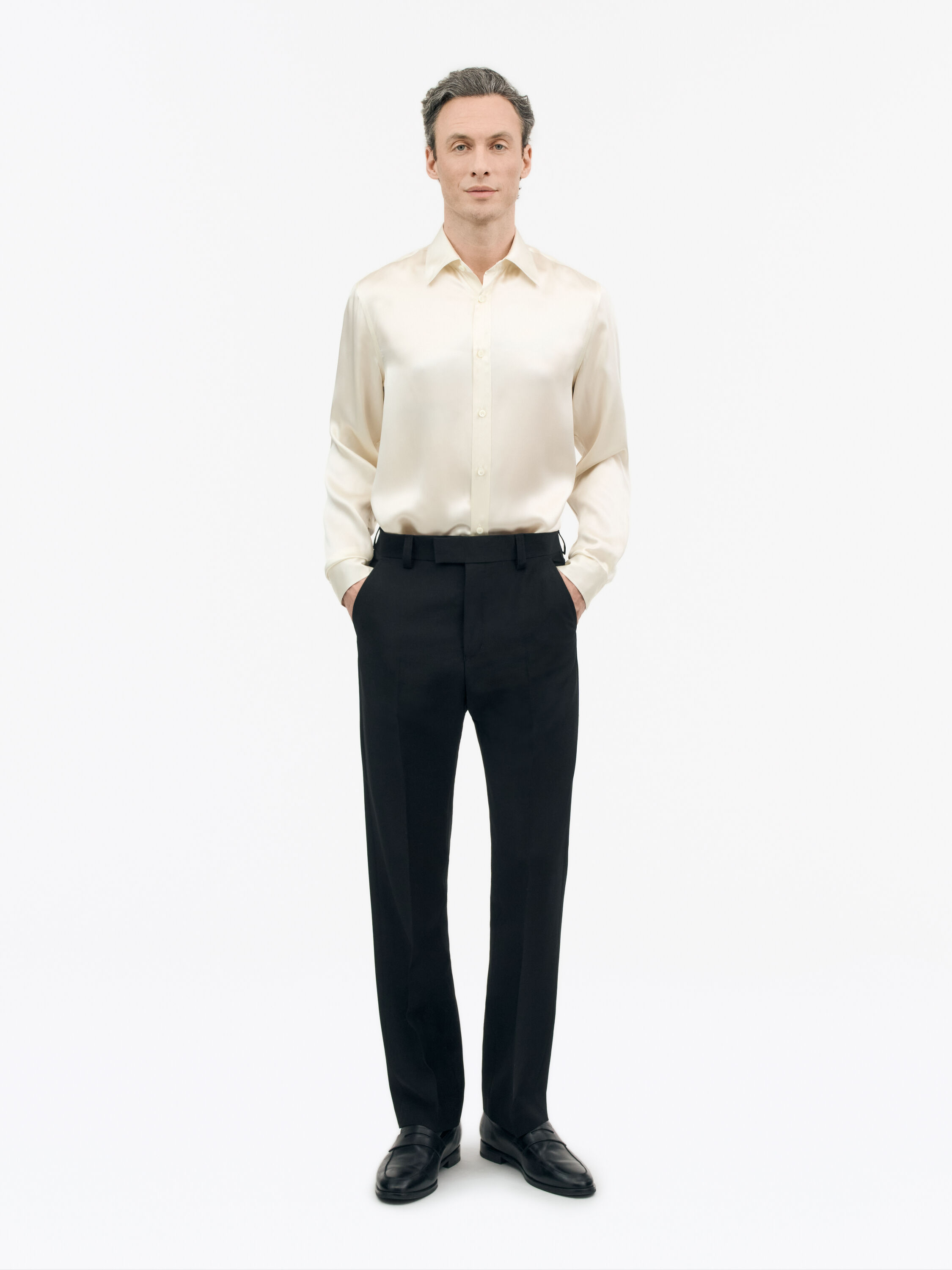 Lowan Regular-Fit Silk Shirt
