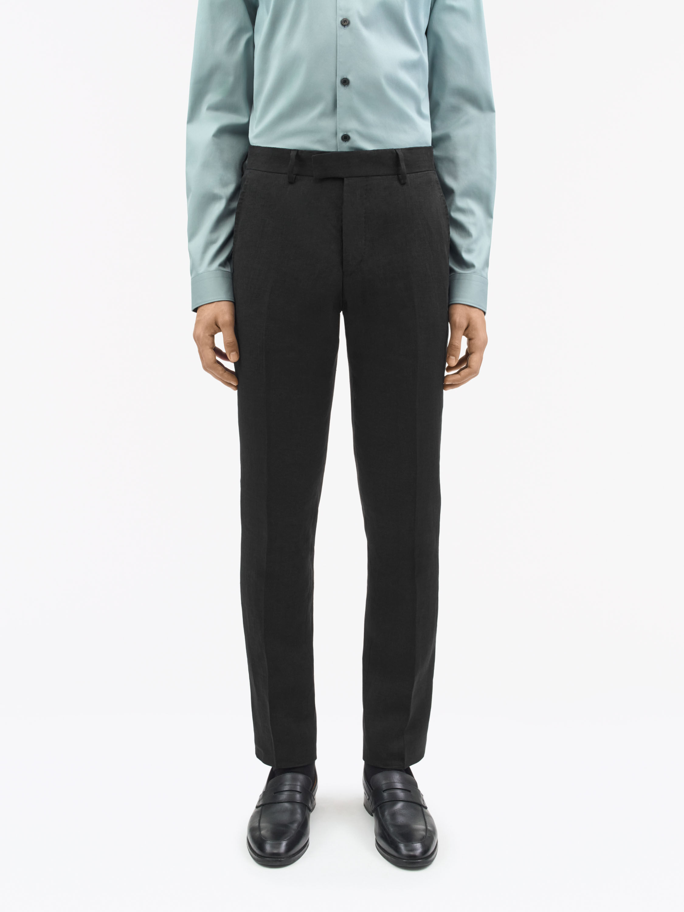 Tenuta Slim-Fit Linen Trousers