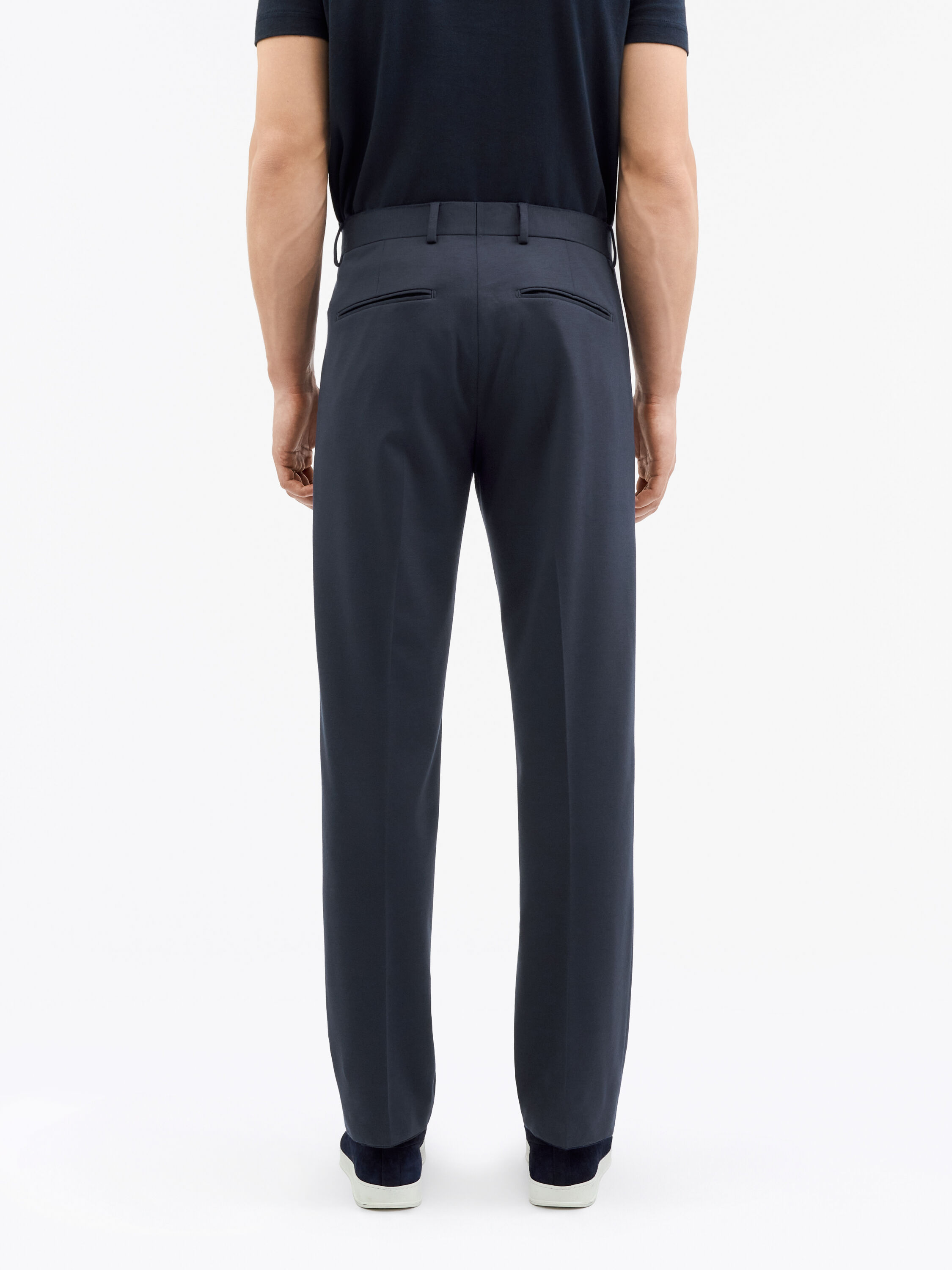 Tense Brushed Jersey Trousers