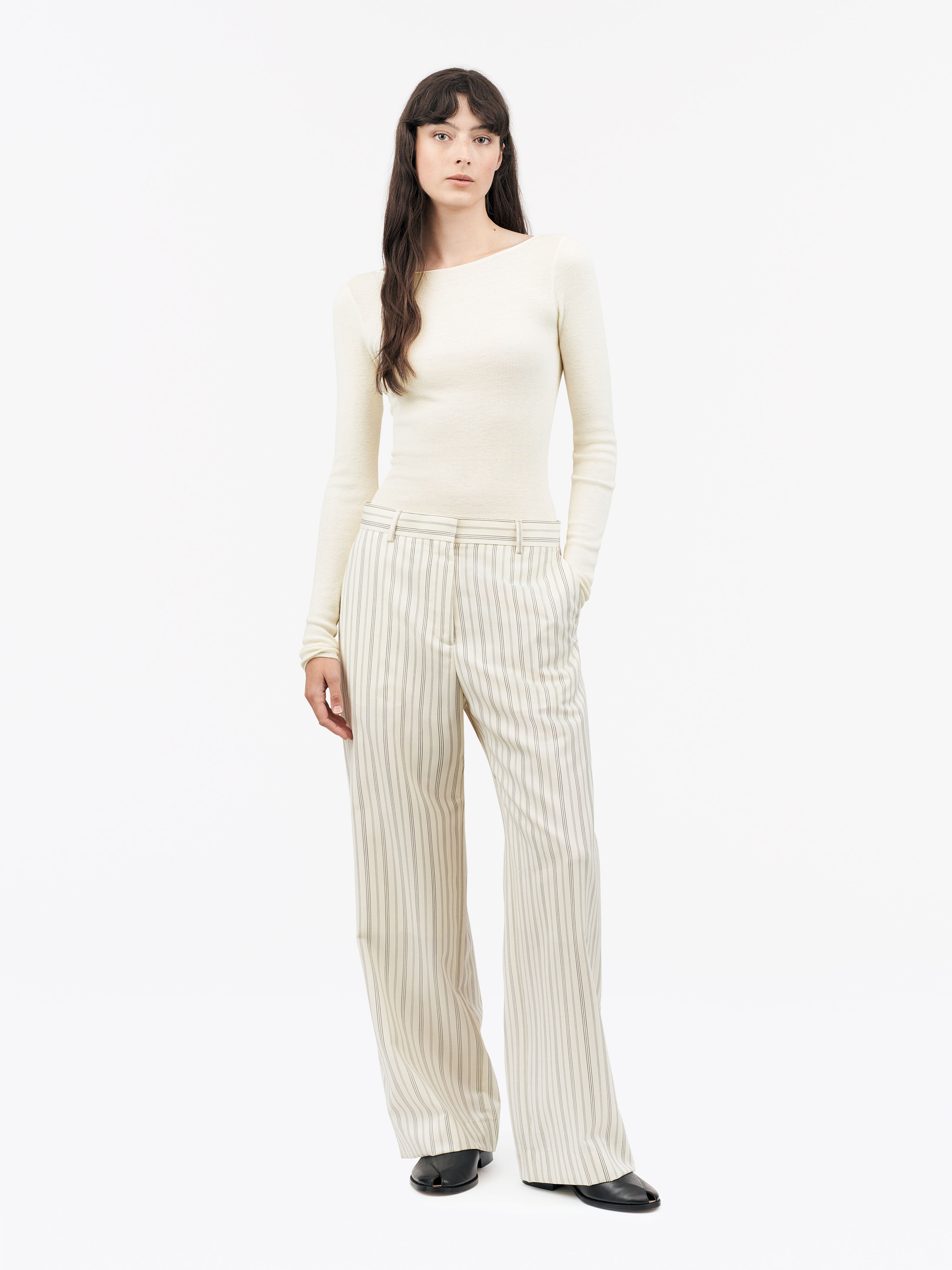 売れ筋商品|||タイガー オブ スウェーデン ニット&セーター レディース アウター KATHRIN - Jumper - ivory white Tiger of Sweden KATHRIN - Jumper - ivory white/white - Zalando