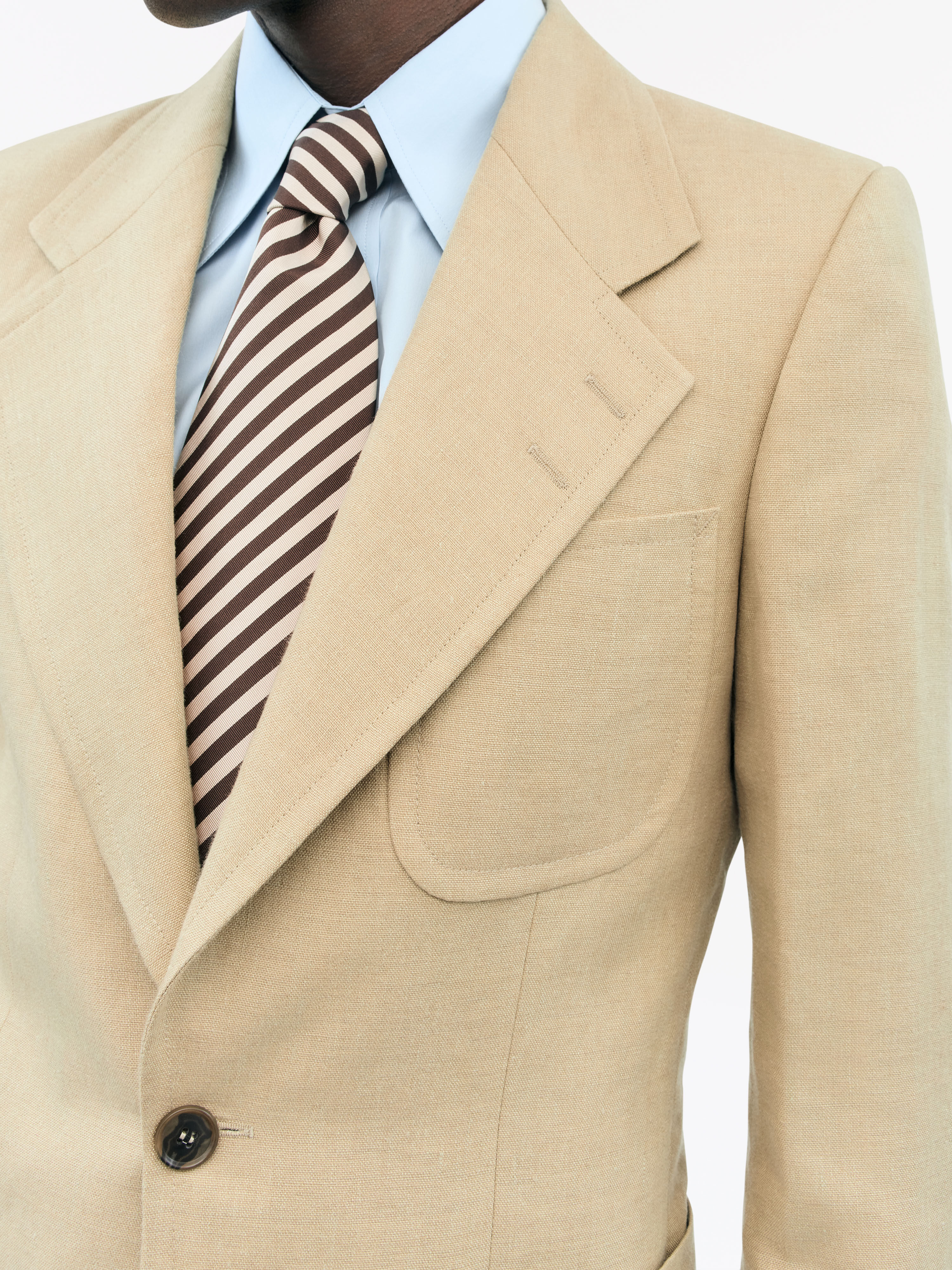 Morini Regular-fit Linen Blazer