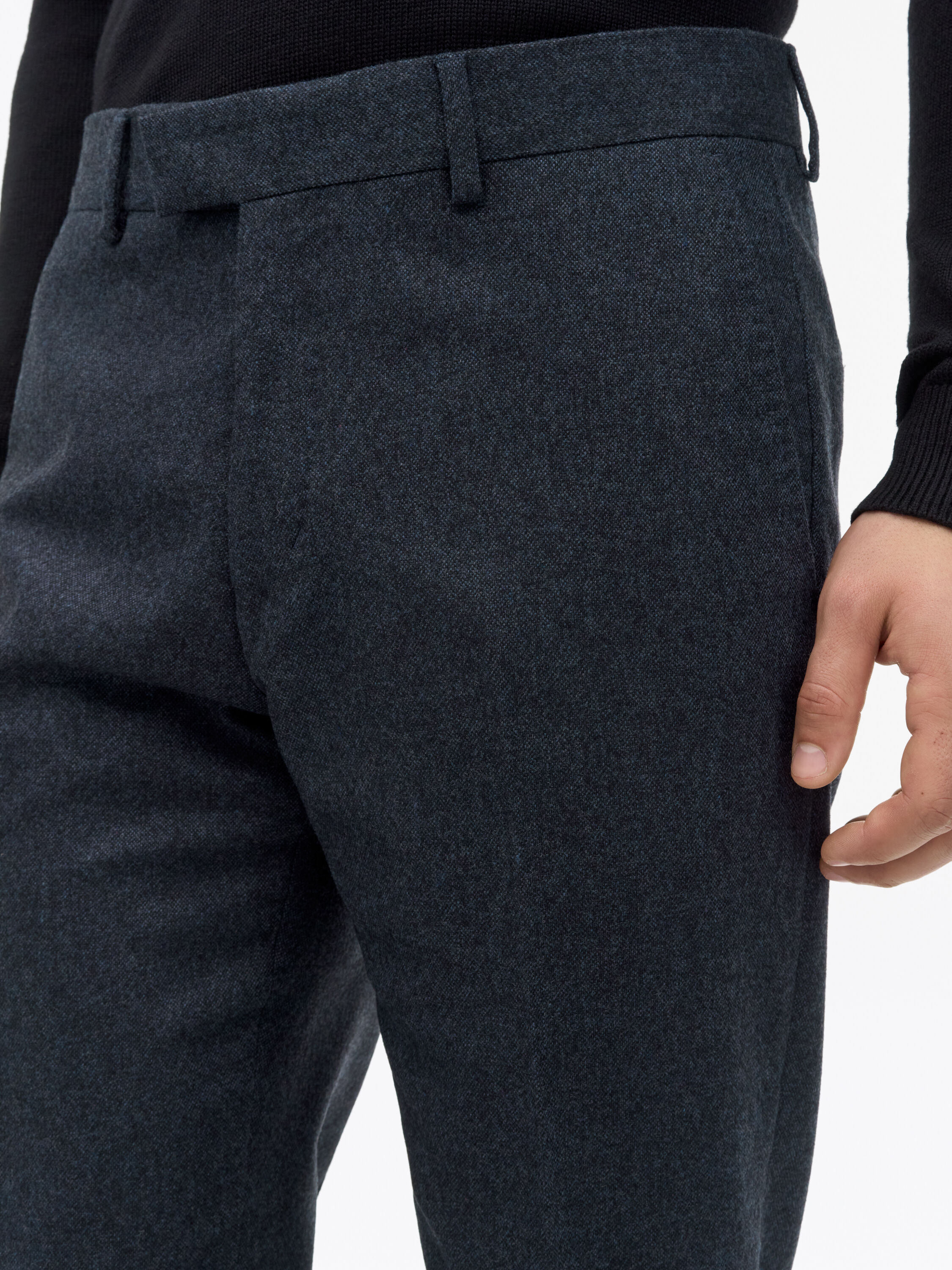 Justin Brushed Wool Suit