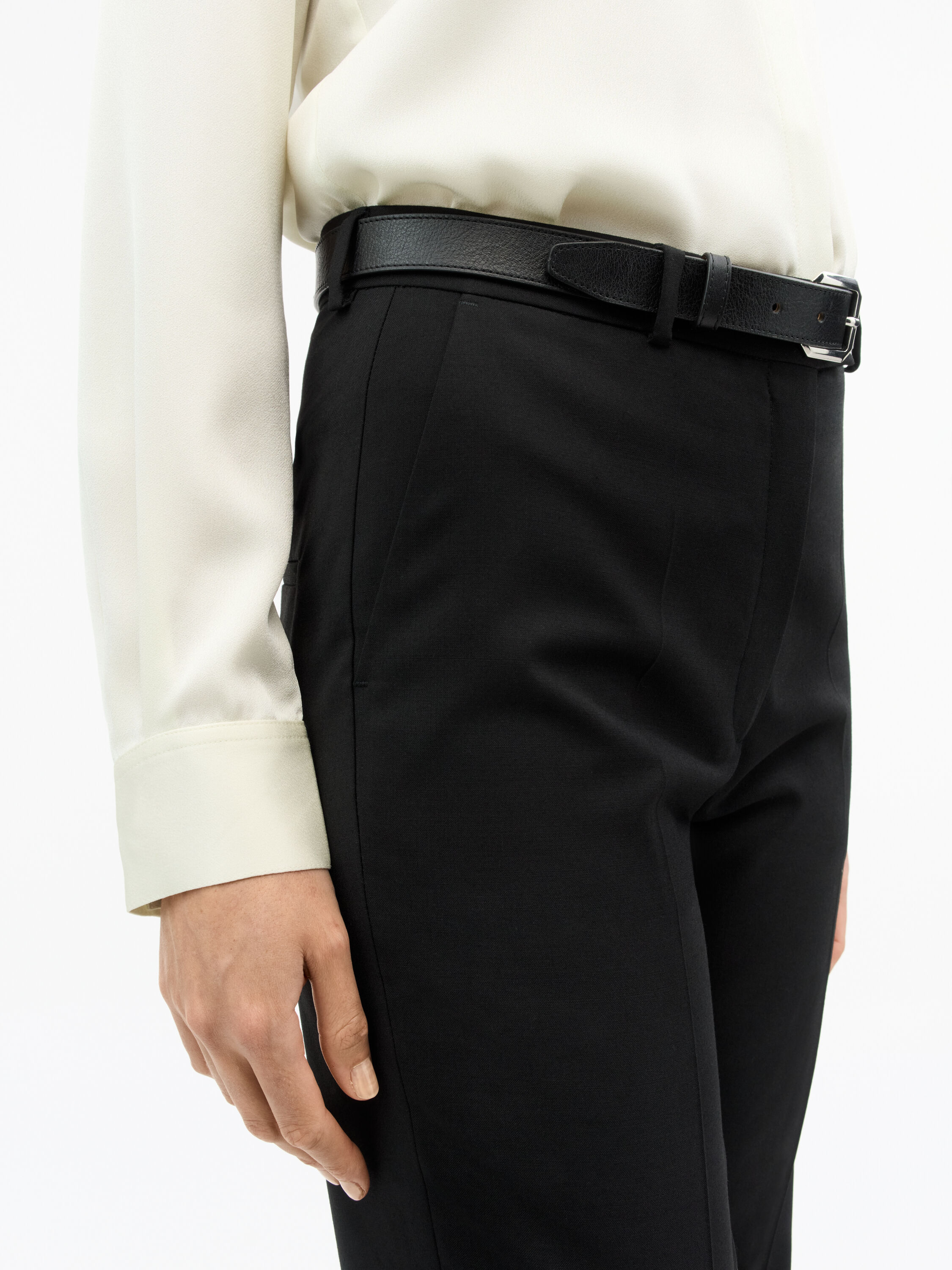 Eller Slim Straight Trousers