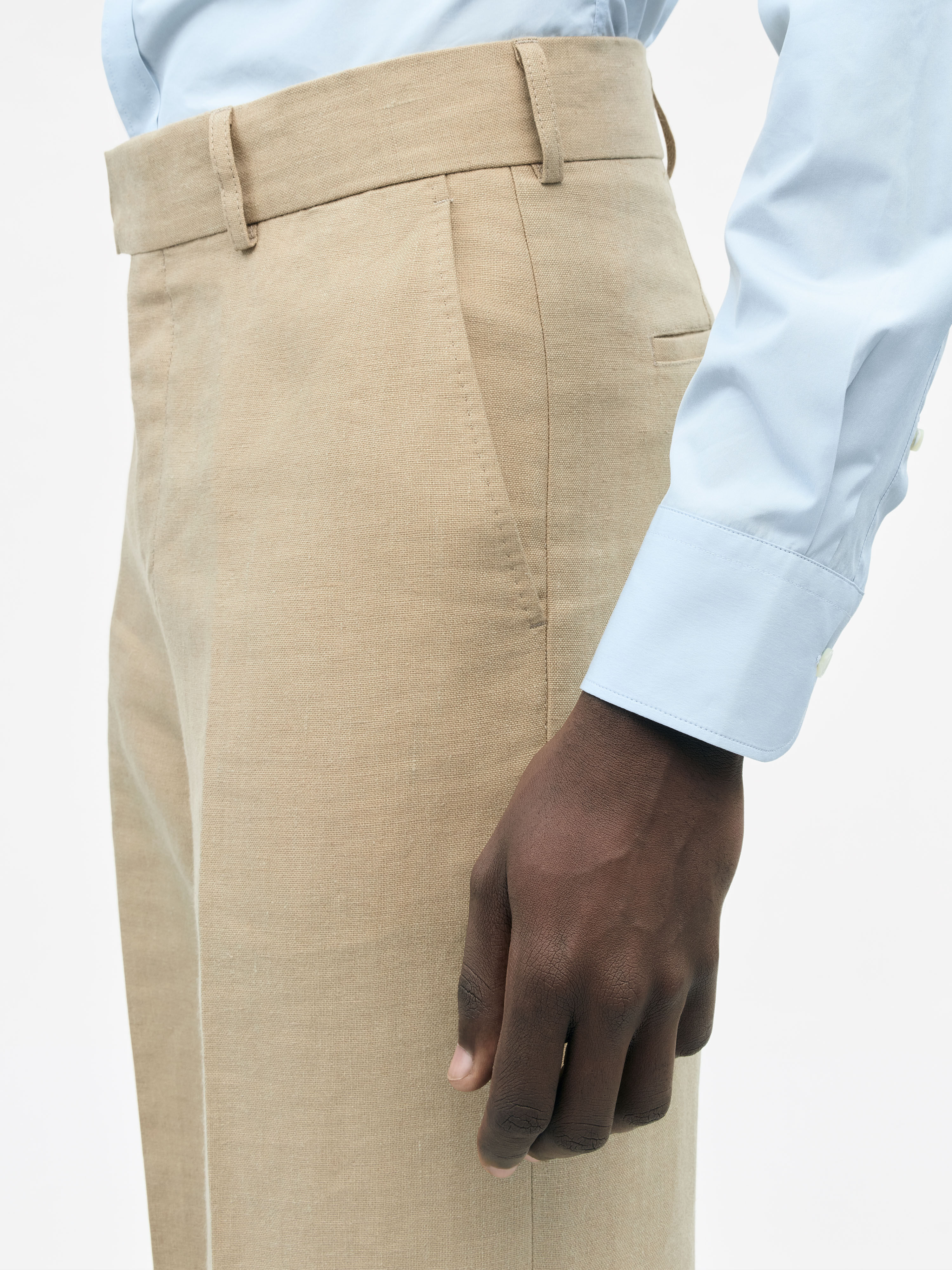 Dario Regular-fit Linen Trousers