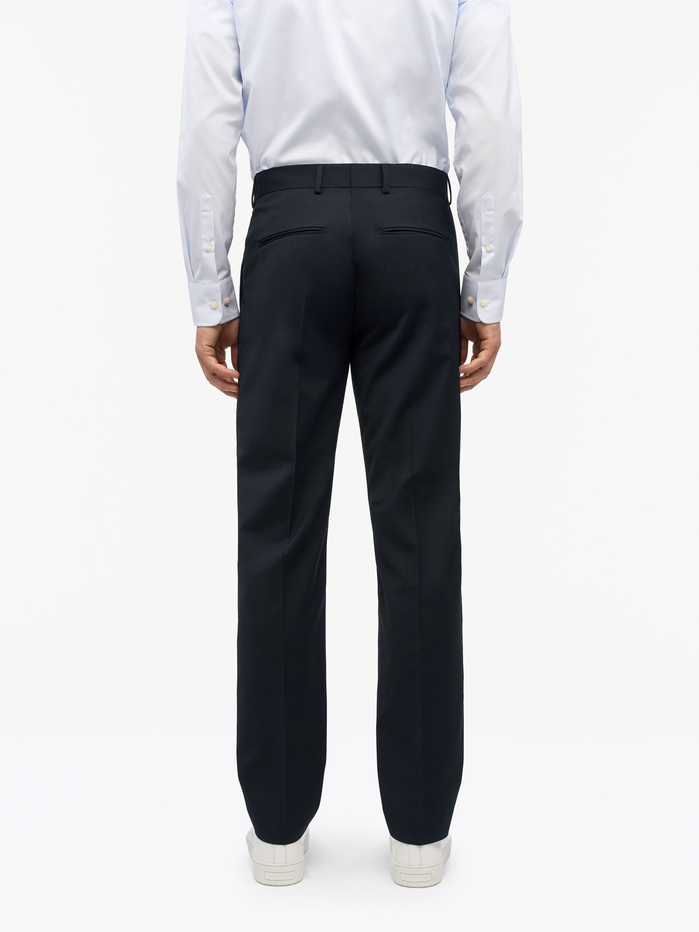 Tenses Wool Blend Trousers
