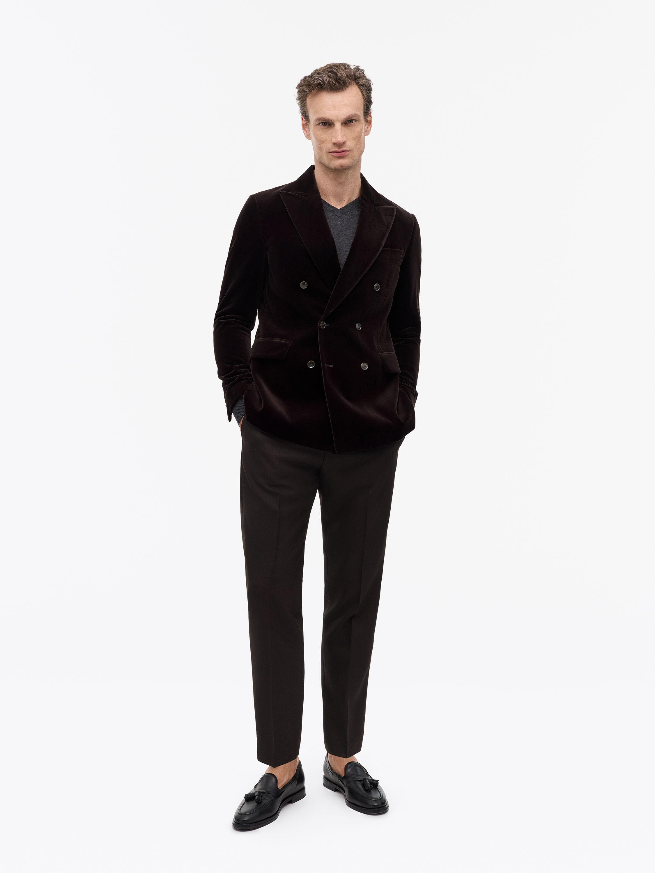 Ease DB Velvet Jacket