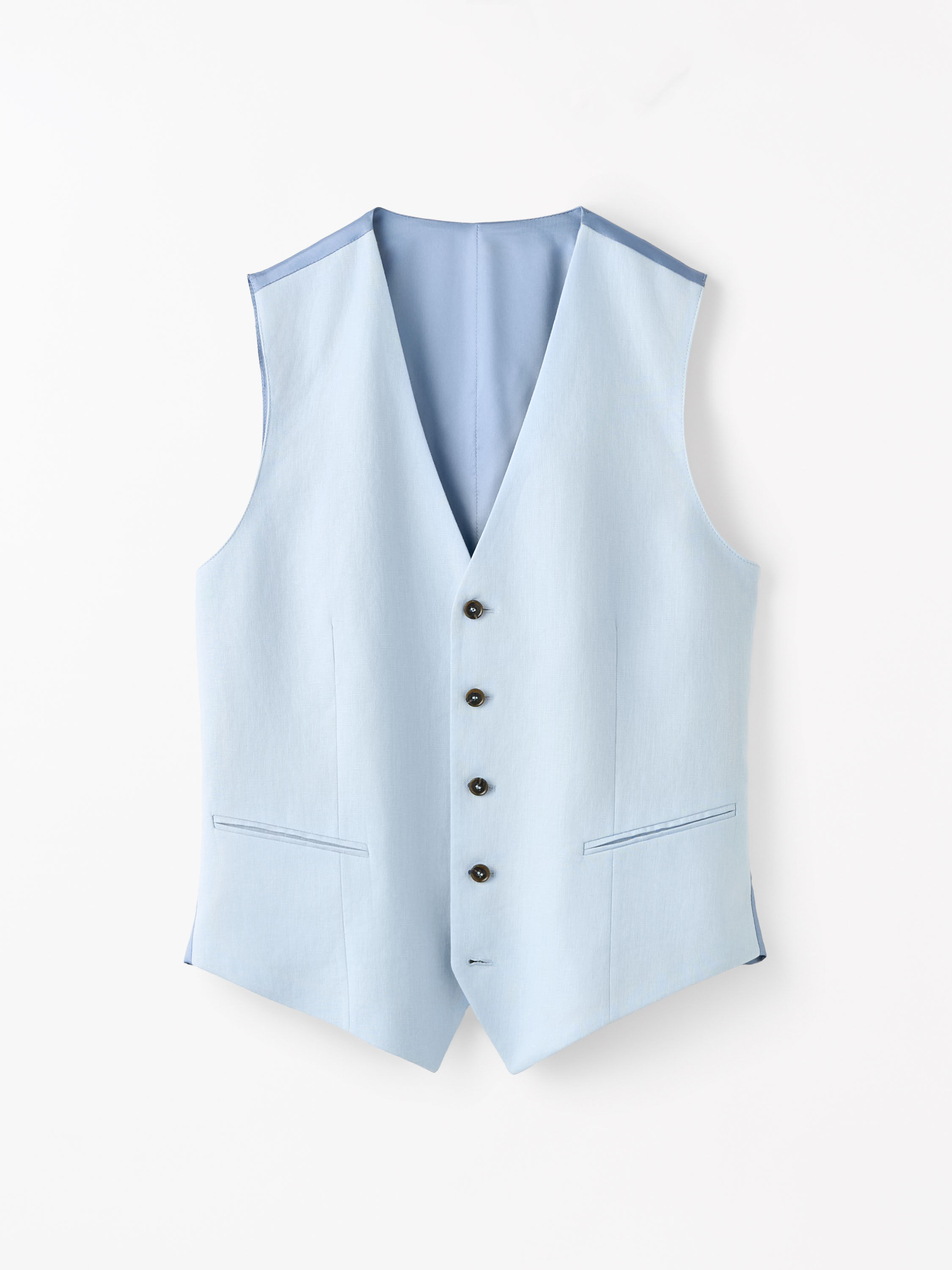Winston Linen Waistcoat