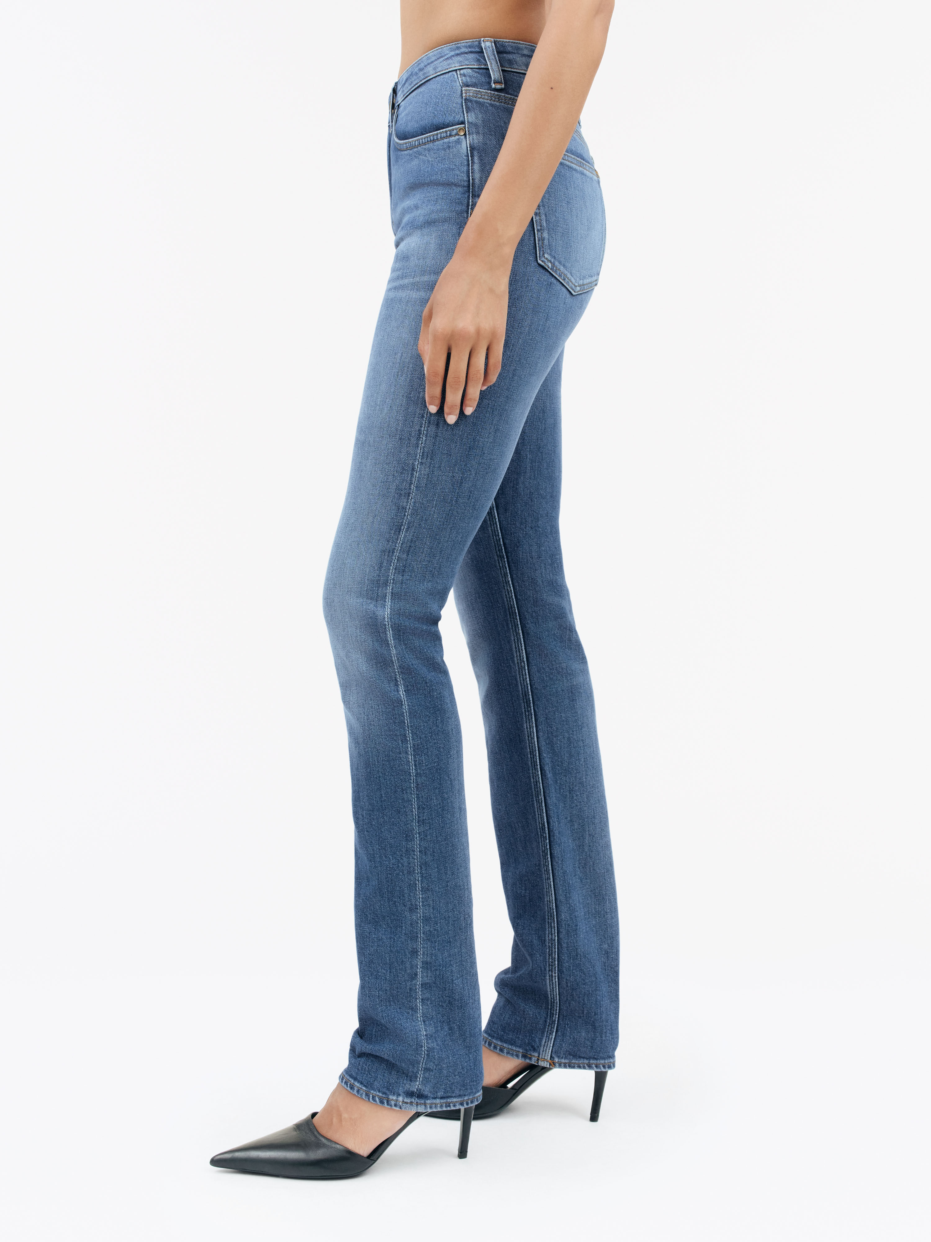 Maggie Slim Straight Jeans